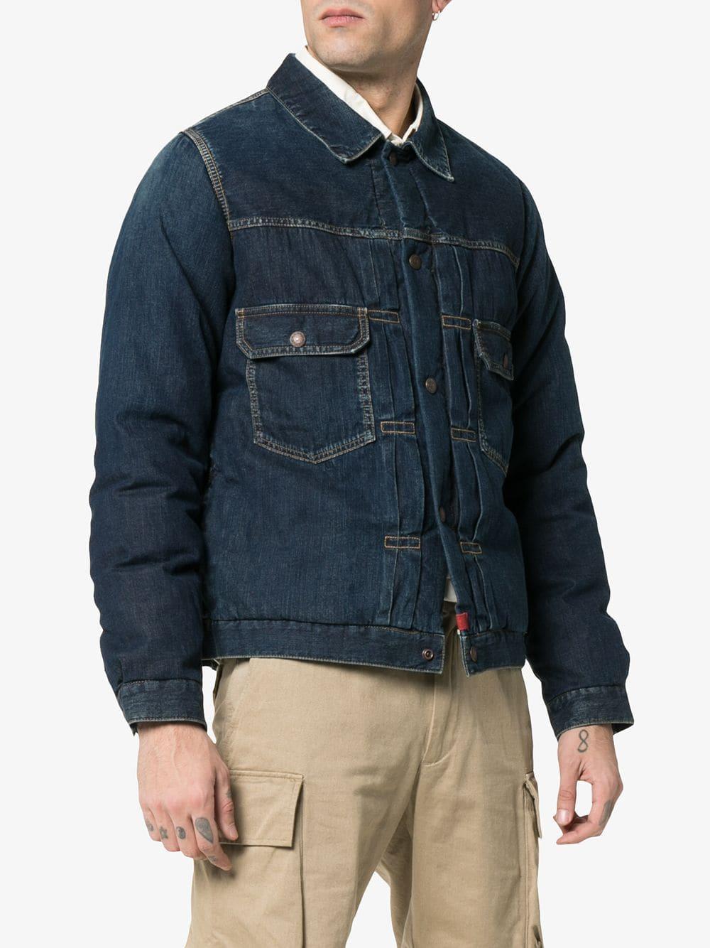 Visvim 101 Feather Down Padded Denim 