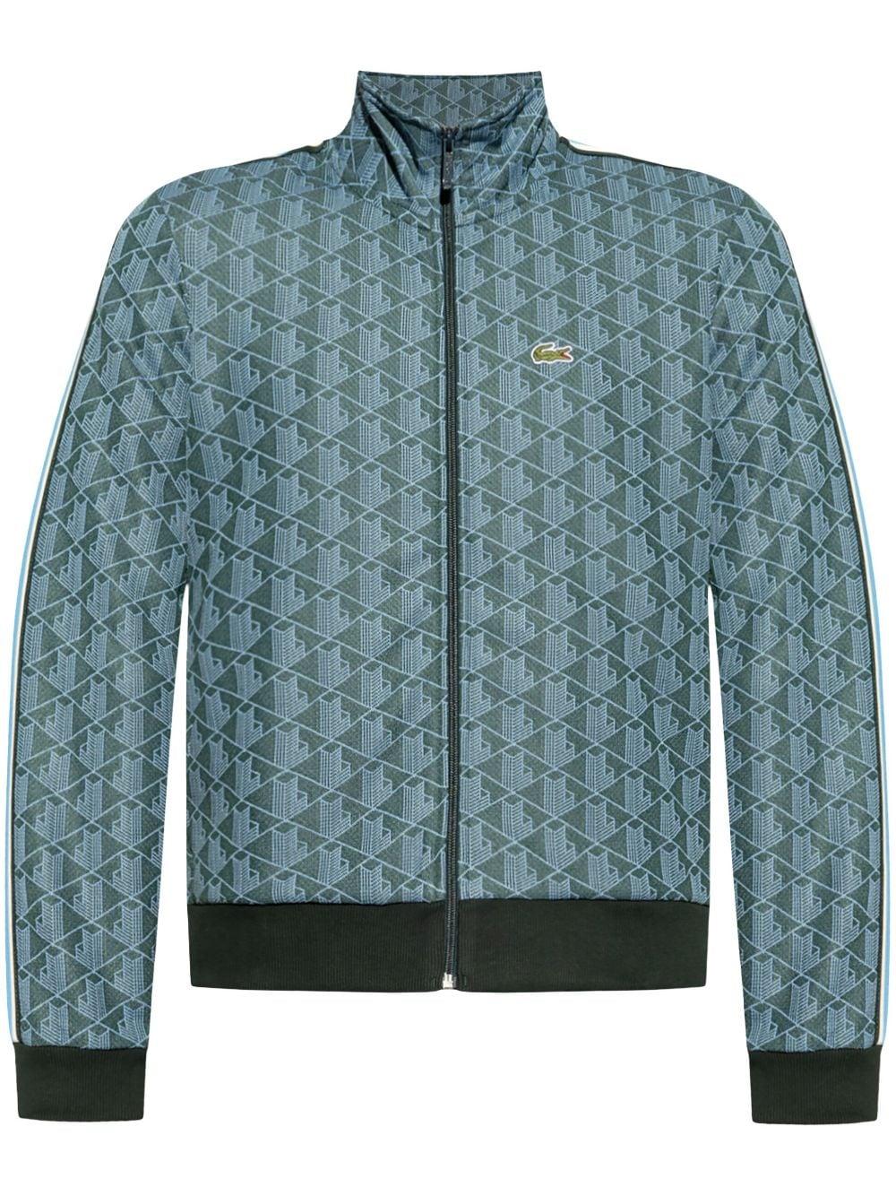 lacoste-green-Monogram-Pattern