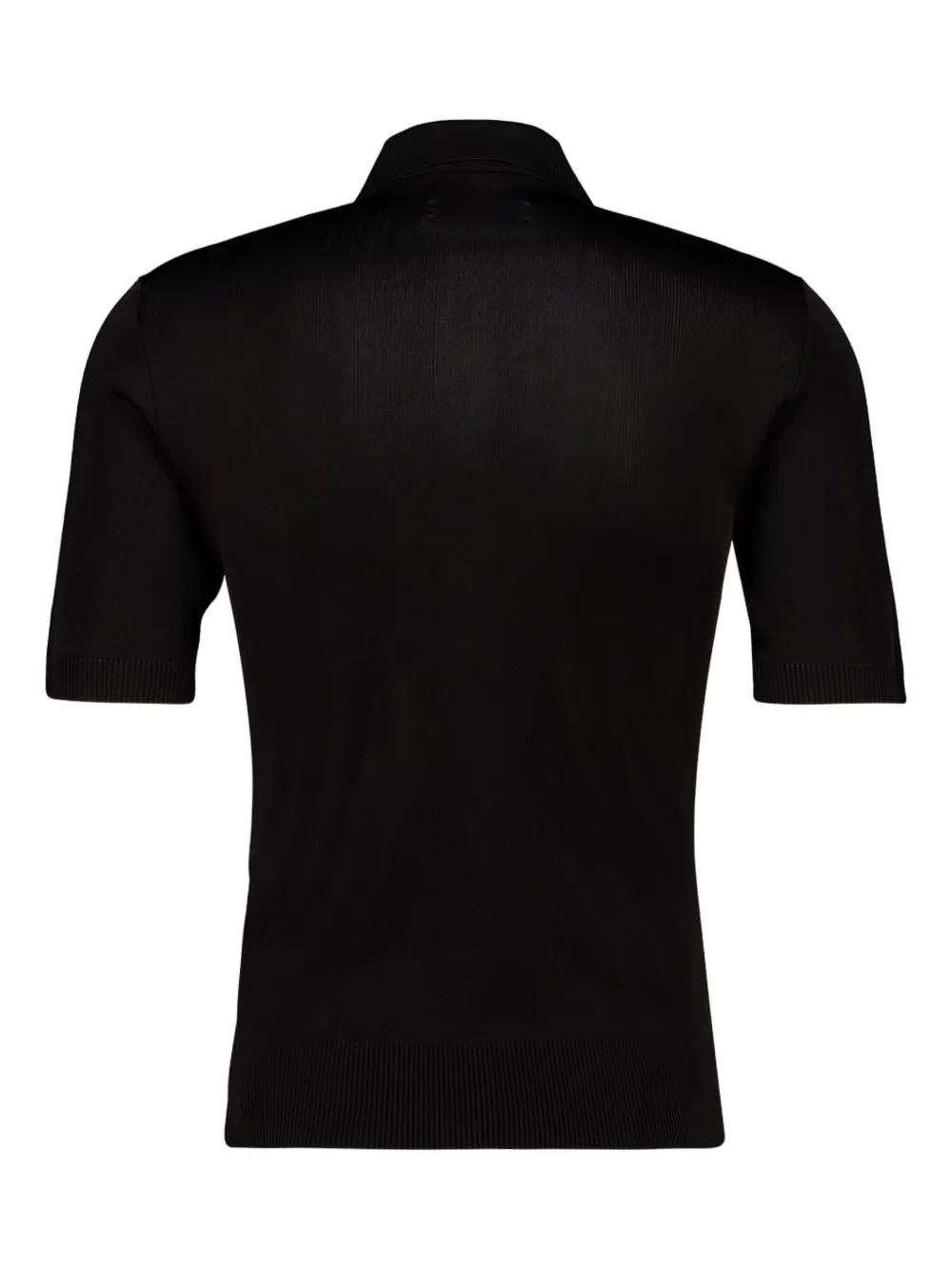 Tシャツ・カットソー AMIRI Men Polo Shirts AMJYTE1179BLACK Black Amiri T-Shirt - Black - Men | AMJYTE1179BLACK | thebs.com