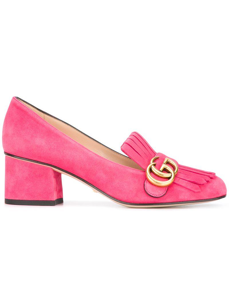 gucci fringe loafer