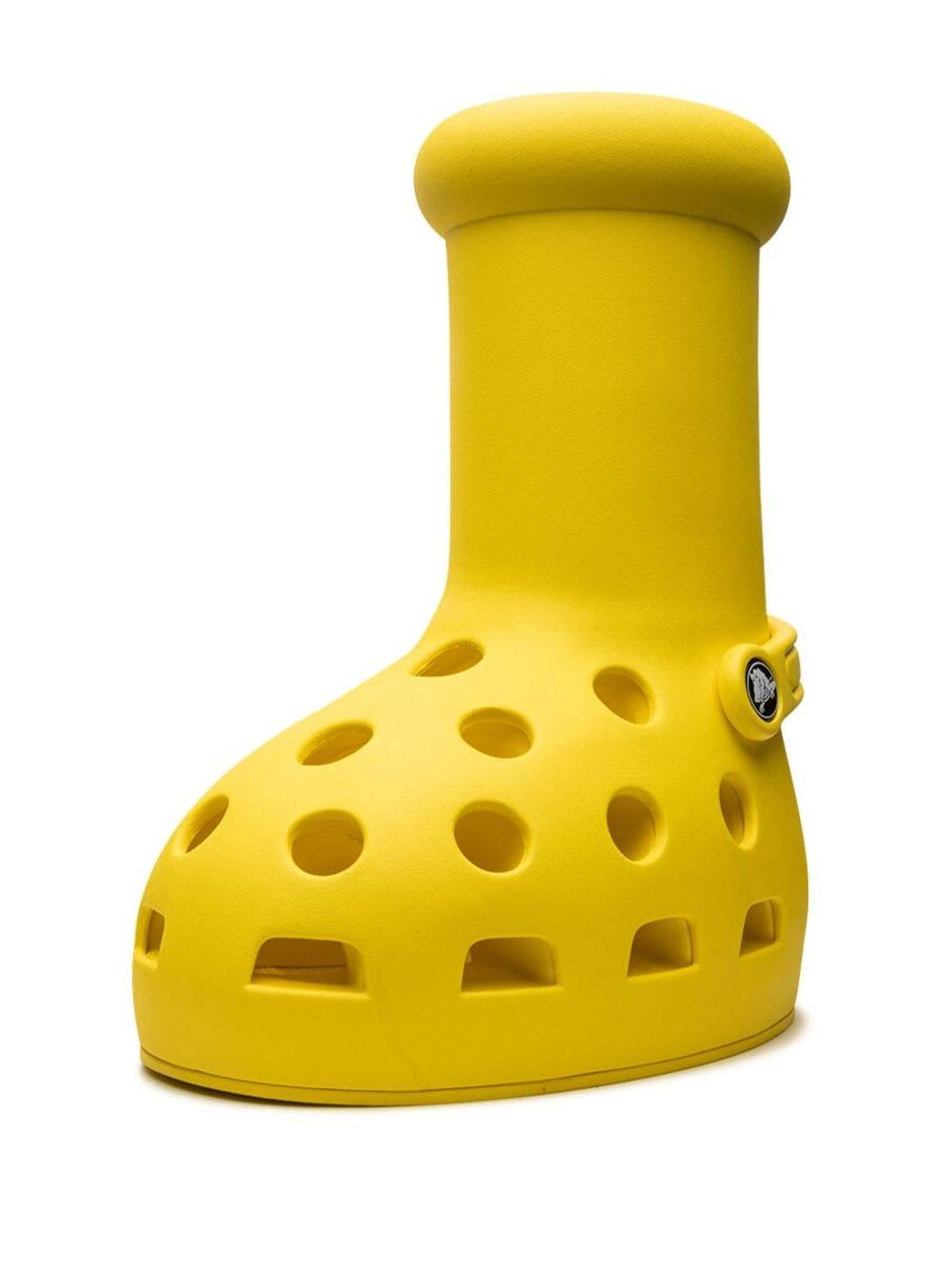 MSCHF X Crocs Big "yellow" Boots for Men | Lyst