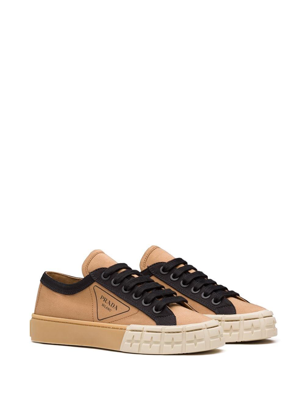 prada gabardine canvas sneaker