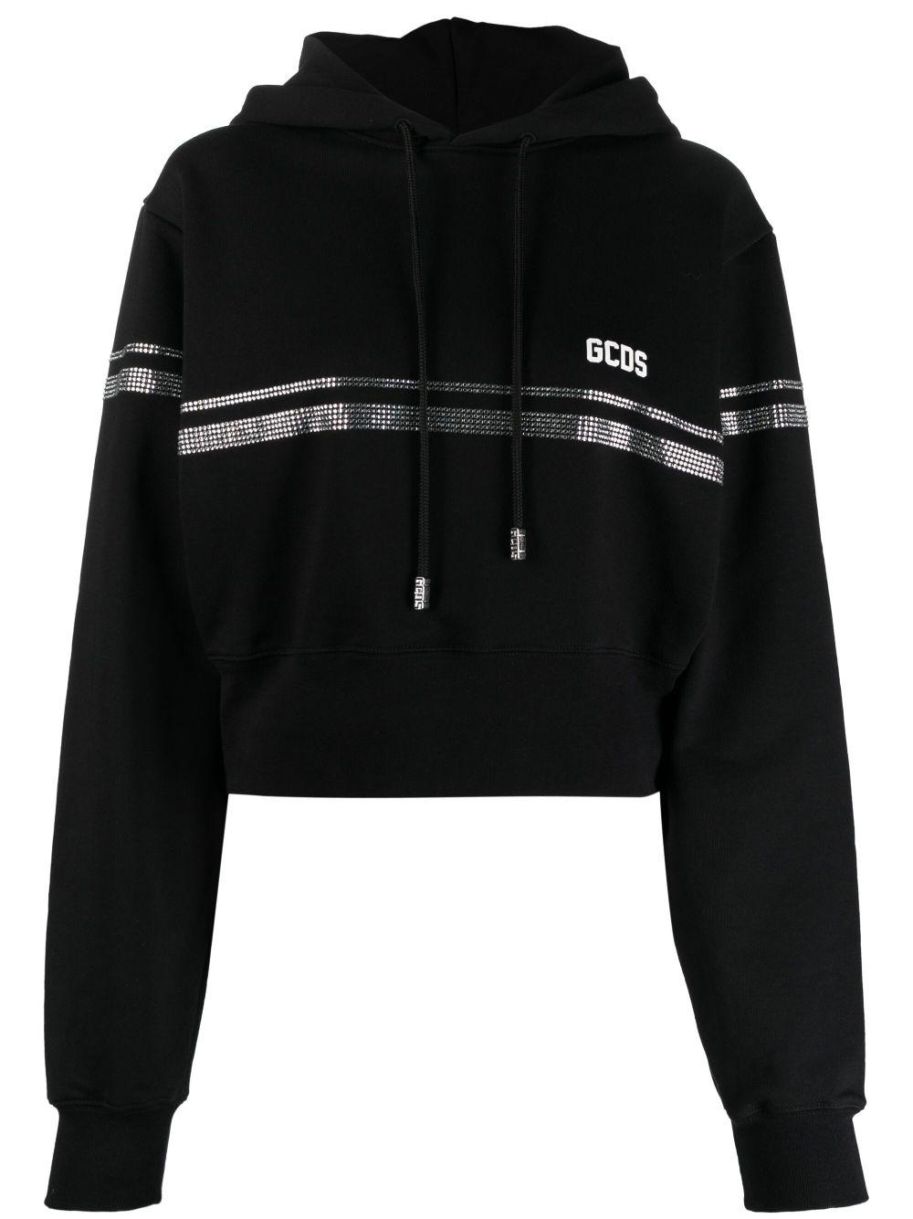 Black Sweater with logo GCDS - Vitkac KR