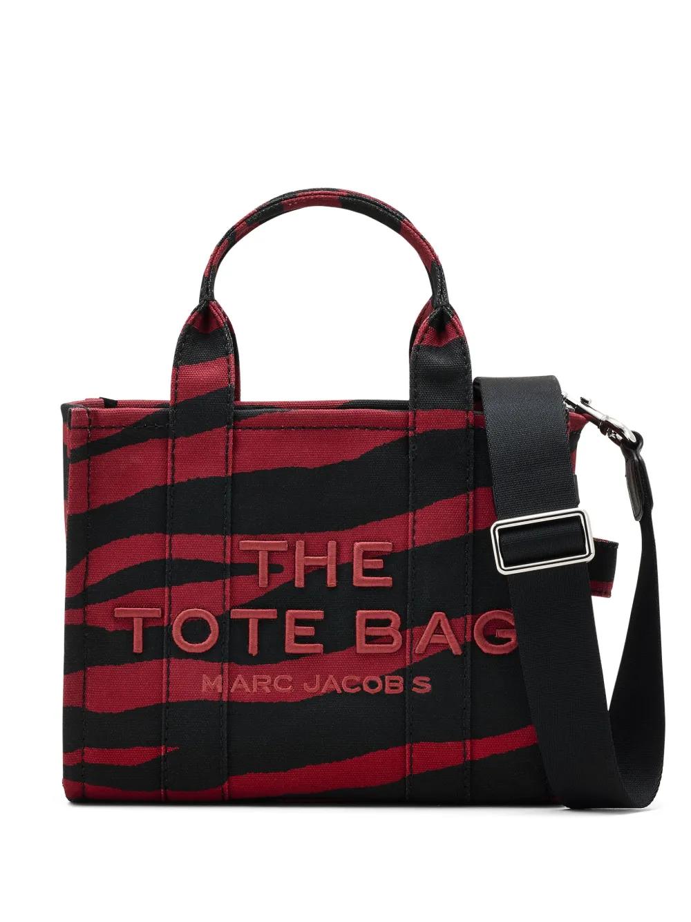 Marc Jacobs Zebra-Print Tote Bag in Red | Lyst