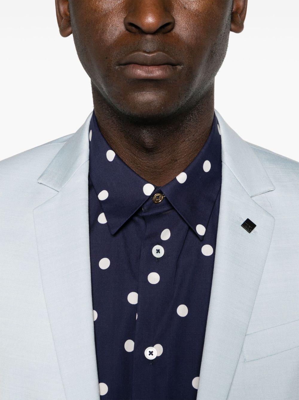 Paul Smith - COTON  DOUXドットシャツ Paul Smith Cream Cotton Polka-Dot Shirt | Liberty