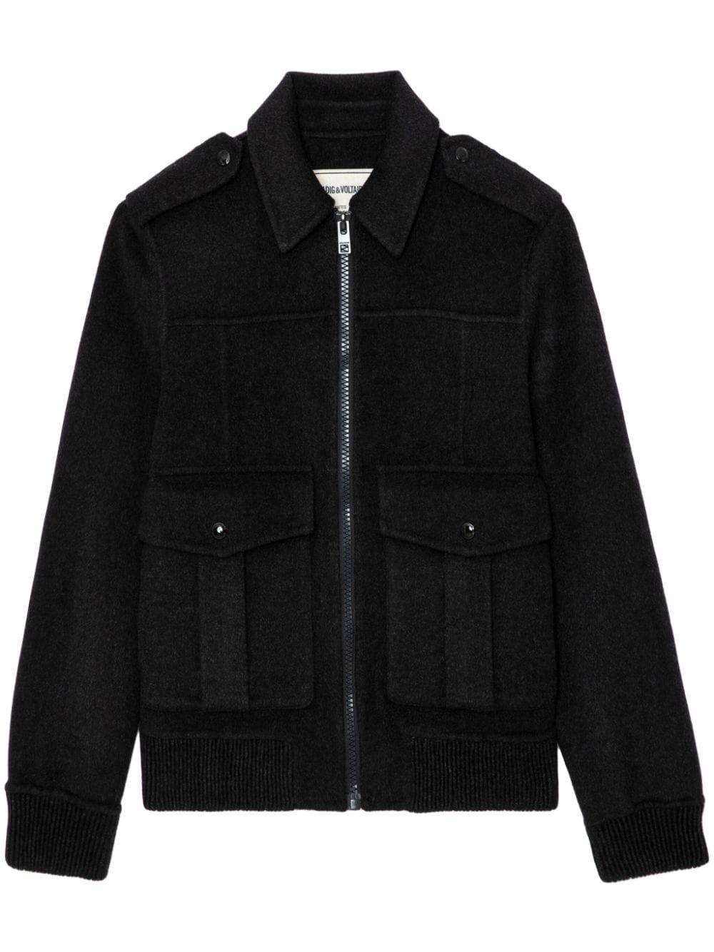 Zadig Voltaire Luka Jacket in Black Lyst