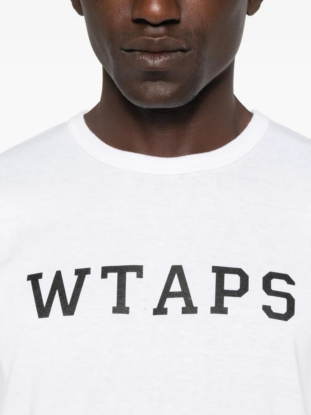 WTAPS Academy 01 Logo T-Shirt in White for Men | Lyst