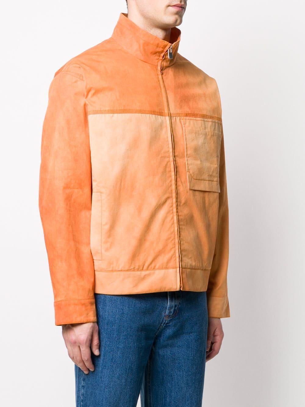 Jacquemus Cotton Le Blouson Valensole Jacket in Orange for Men - Lyst