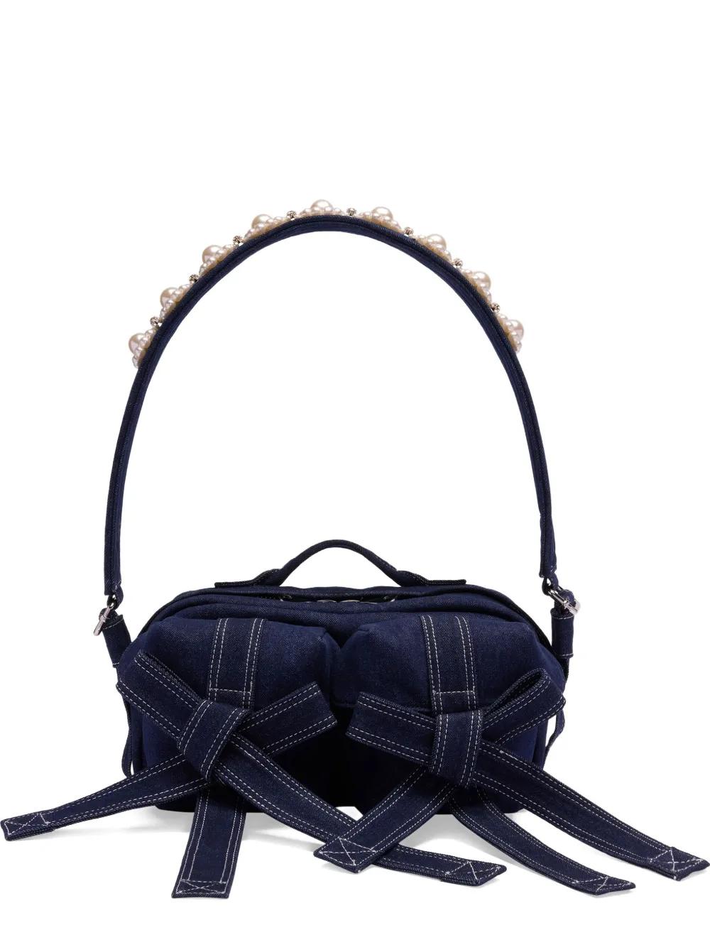 Simone Rocha メッシュ レザートリム トートバッグ レディース Simone Rocha バッグ | オンラインセールは最大63