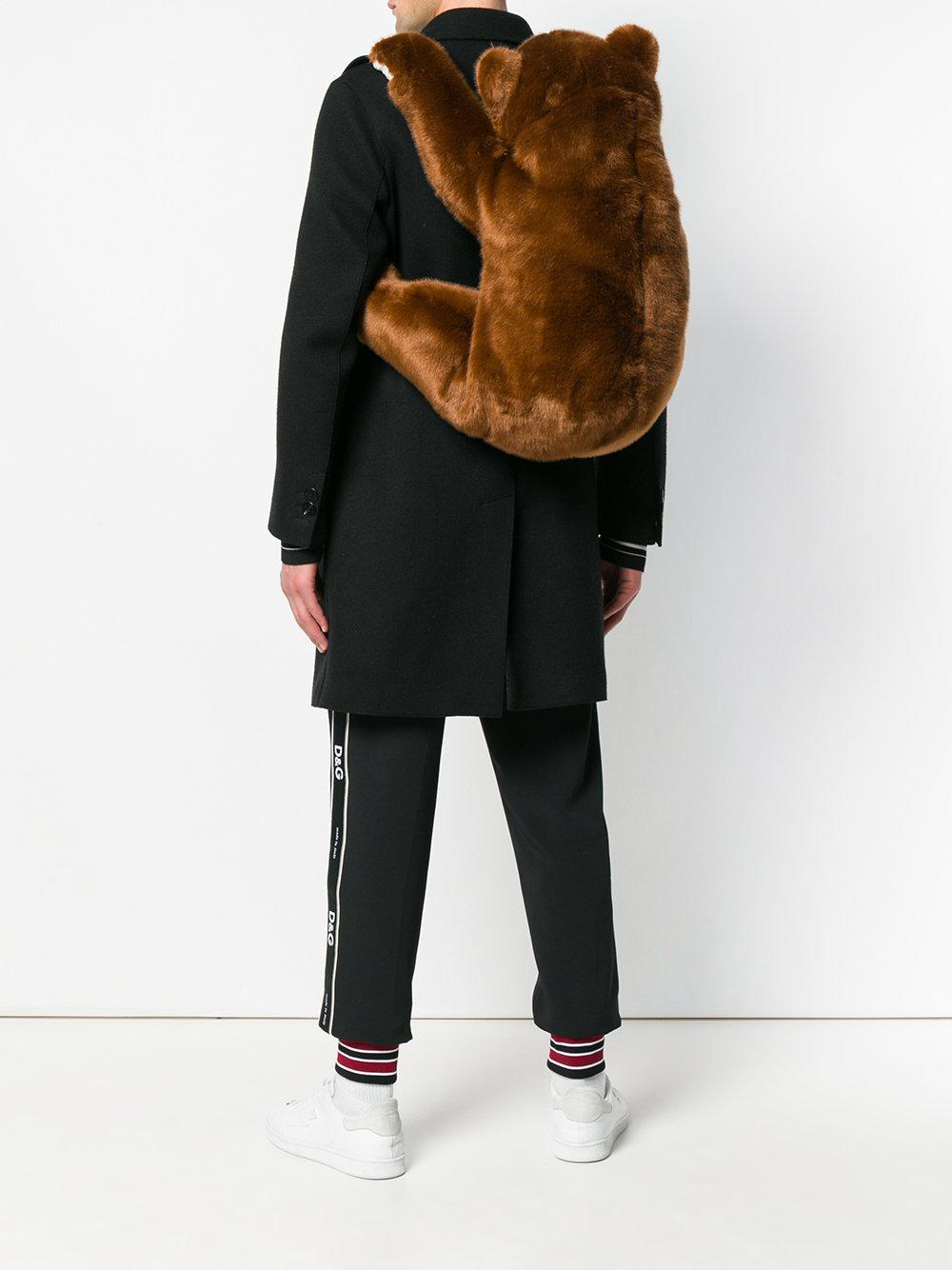 Dolce & Gabbana Teddy Bear Backpack in Brown for Men | Lyst