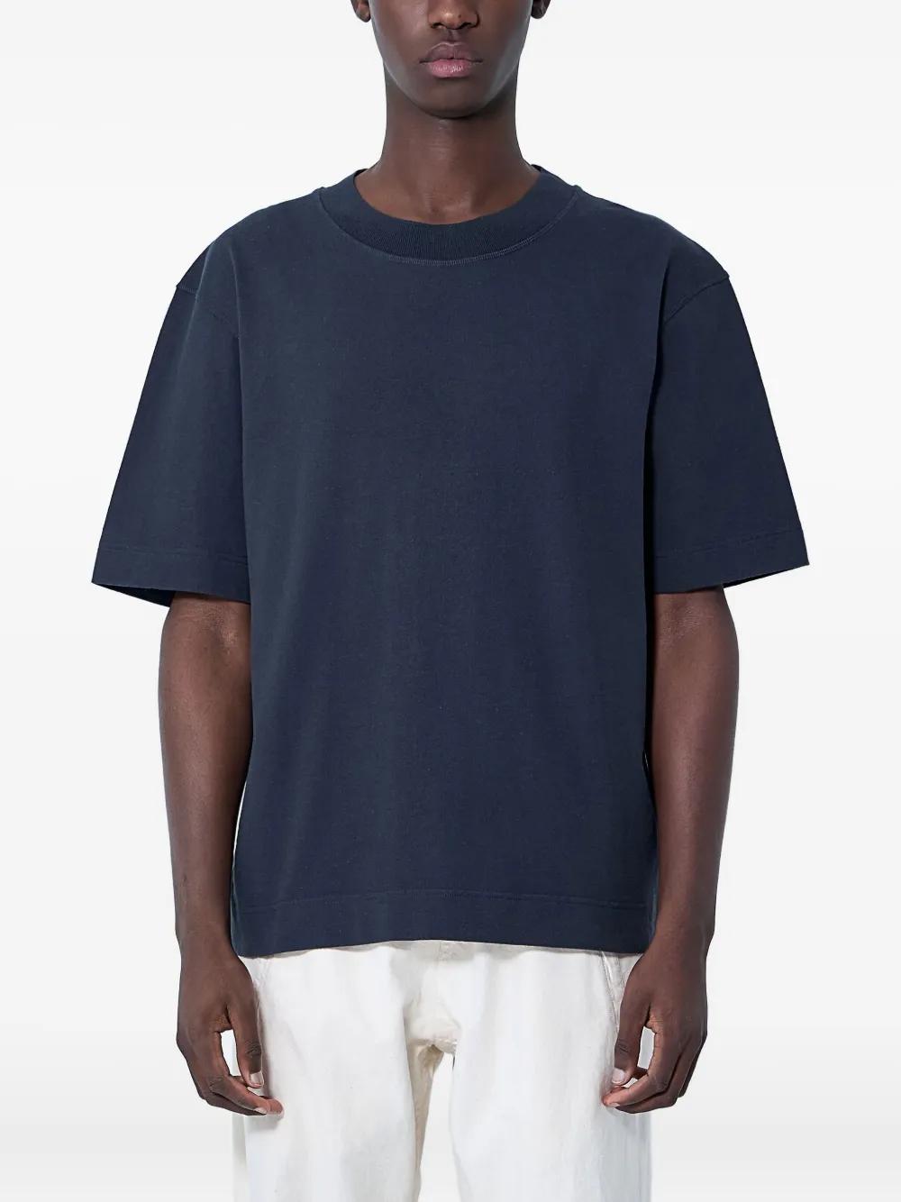Margaret Howell｜SHORT-SLEEVED ROUND NECK T-SHIRTS (MHL Margaret Howell - MHL Simple T-Shirt in Black – gravitypope