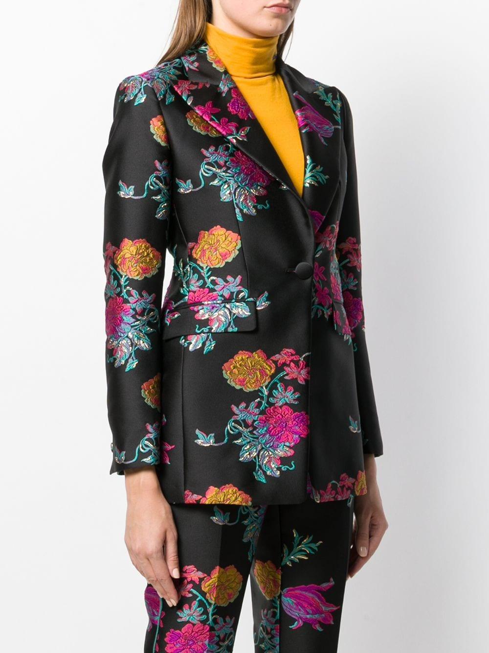 zara red jacket womens