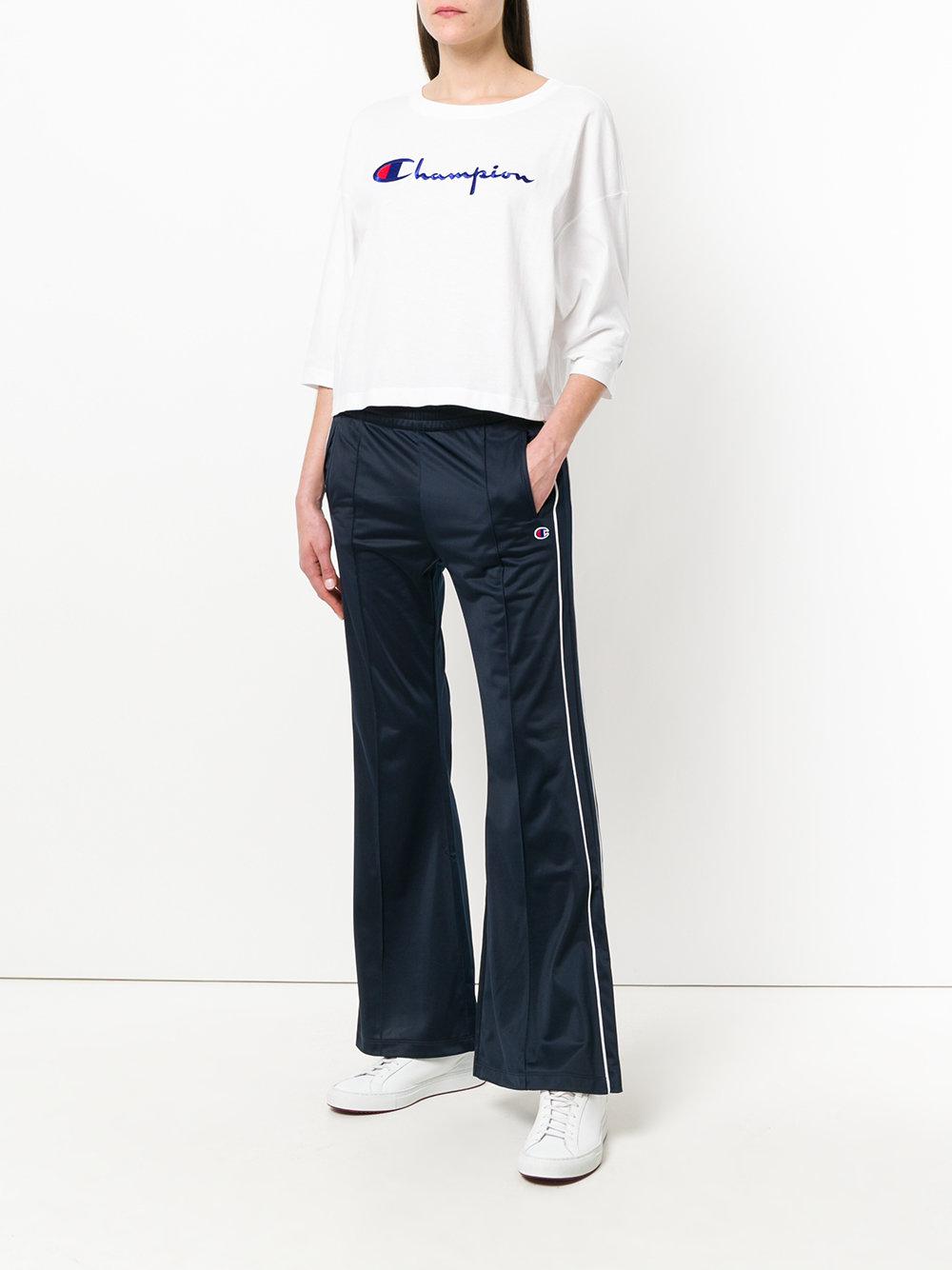 champion flared track pants