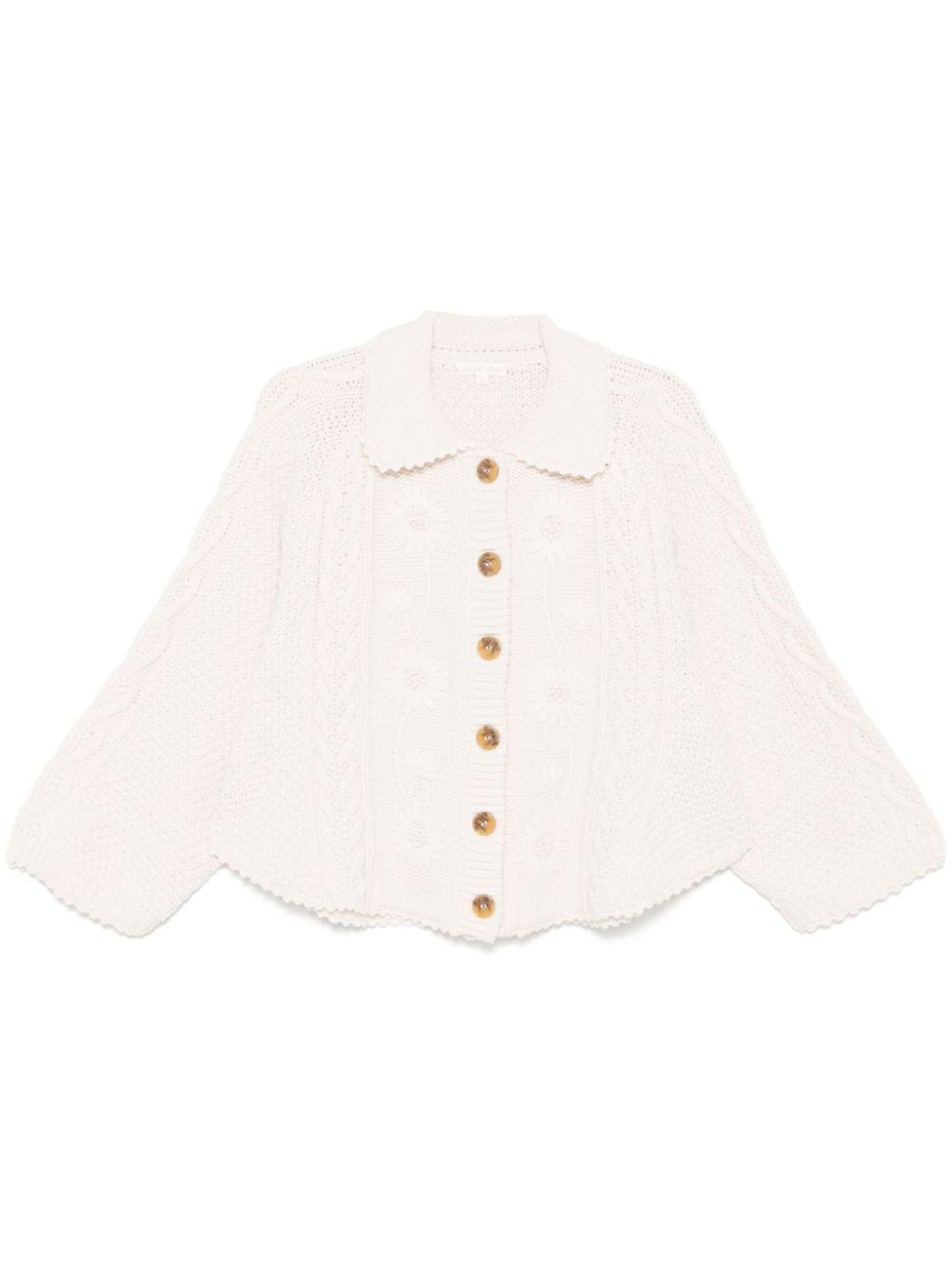 Cardigan Khellane Louise Misha en coloris Blanc Lyst