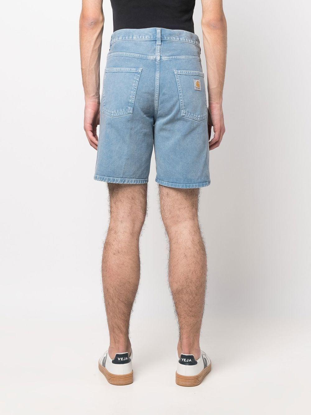 Shorts denim con logo da Uomo di Carhartt WIP in Blu | Lyst