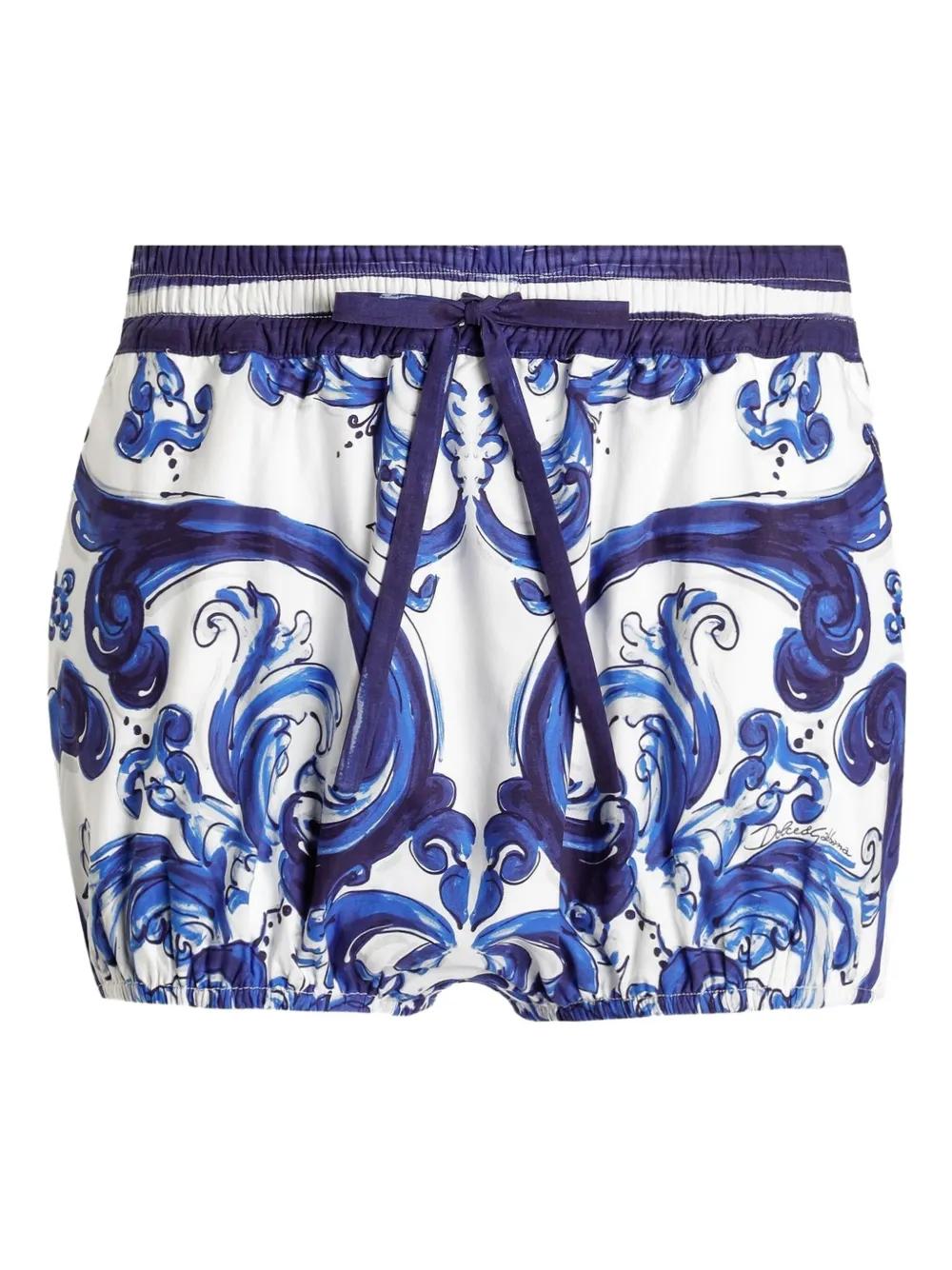 【関税＆送料込み】Dolce & Gabbana Pantaloncini Mix Maiolic 18526563_39879619_600.jpg