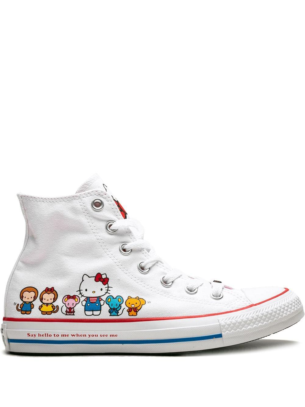 hello kitty converse white low