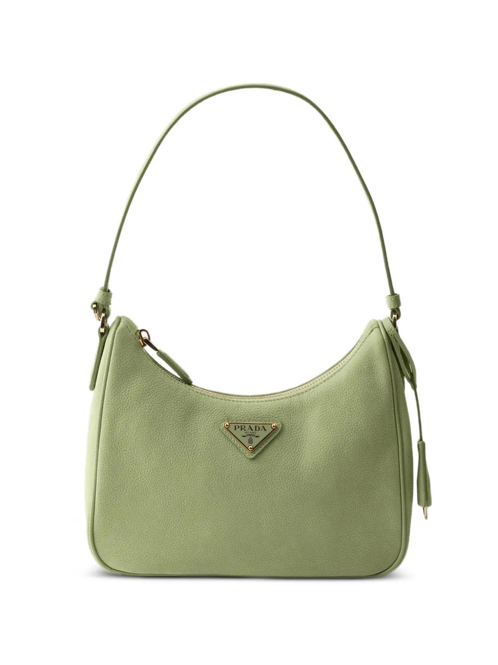 グリーン Prada バッグ レディース | Lyst