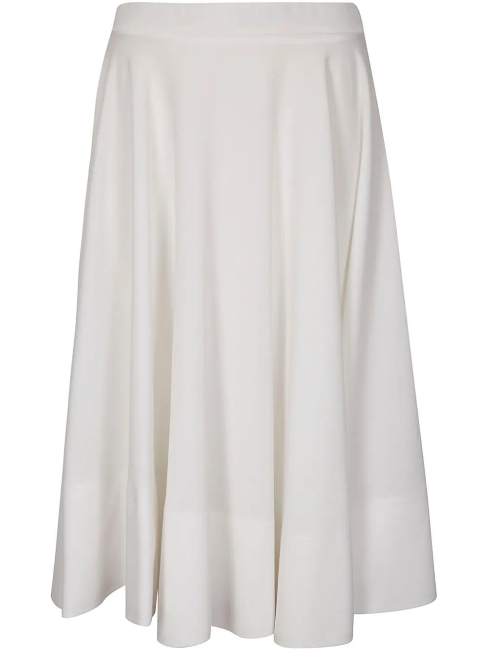 スカート STEFANO MORTARI Women Long Skirts U6223 1 WHITE Stefano Mortari Mid-length skirts for Women | Online Sale up
