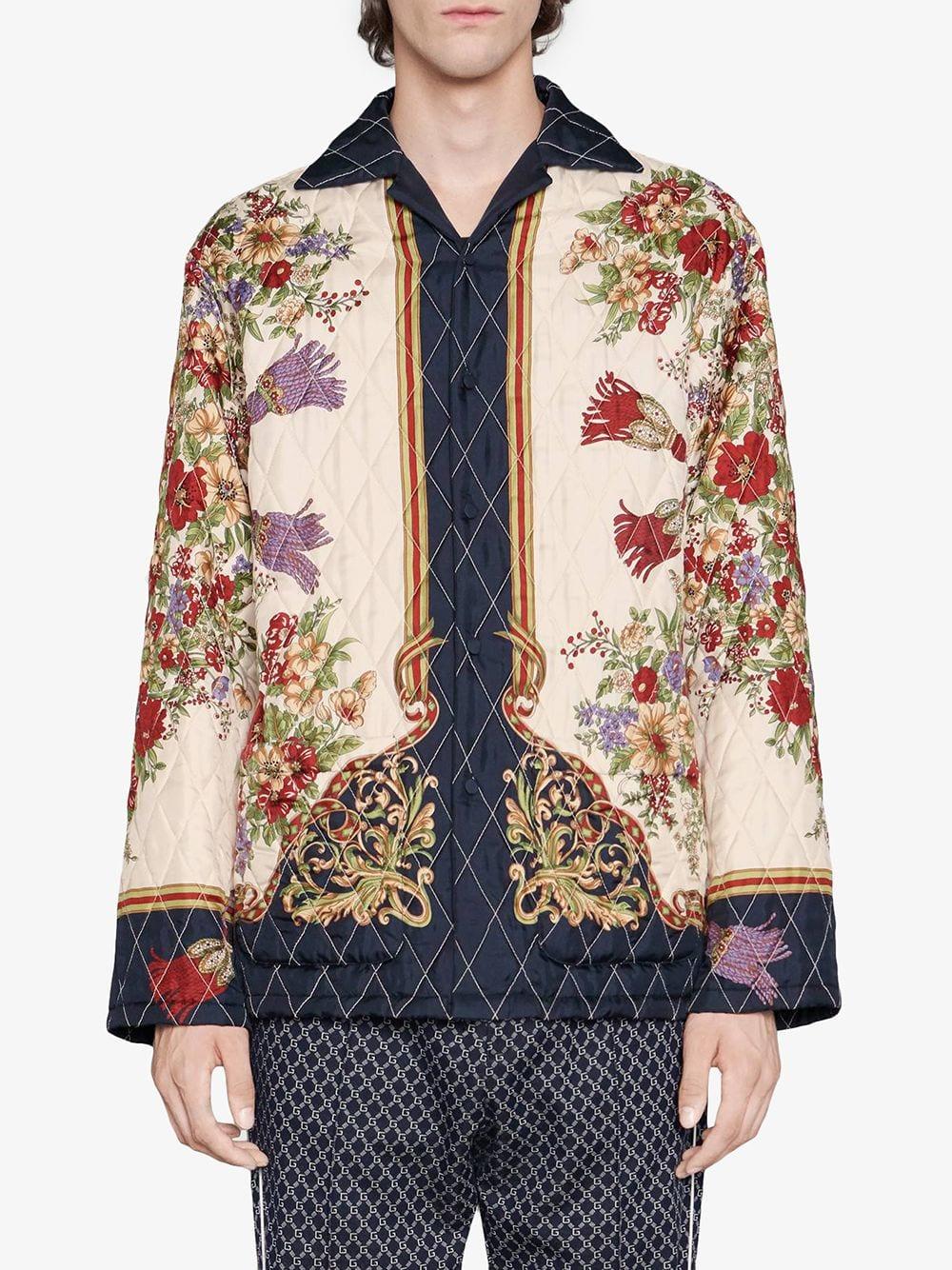 gucci quilted jacket