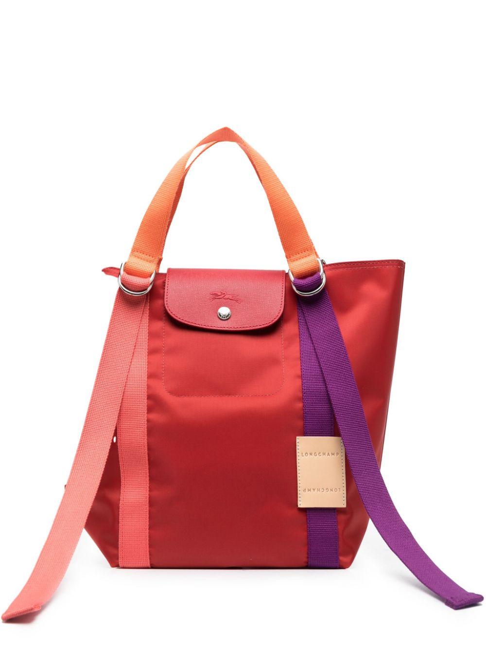 Longchamp Le Pliage Re-play Tote Bag in Red | Lyst