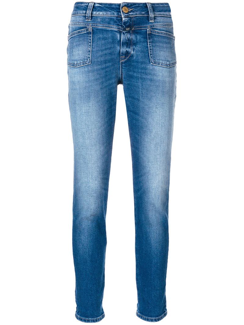 Closed Cotton 'pedal-x' Jean in Blue - Lyst