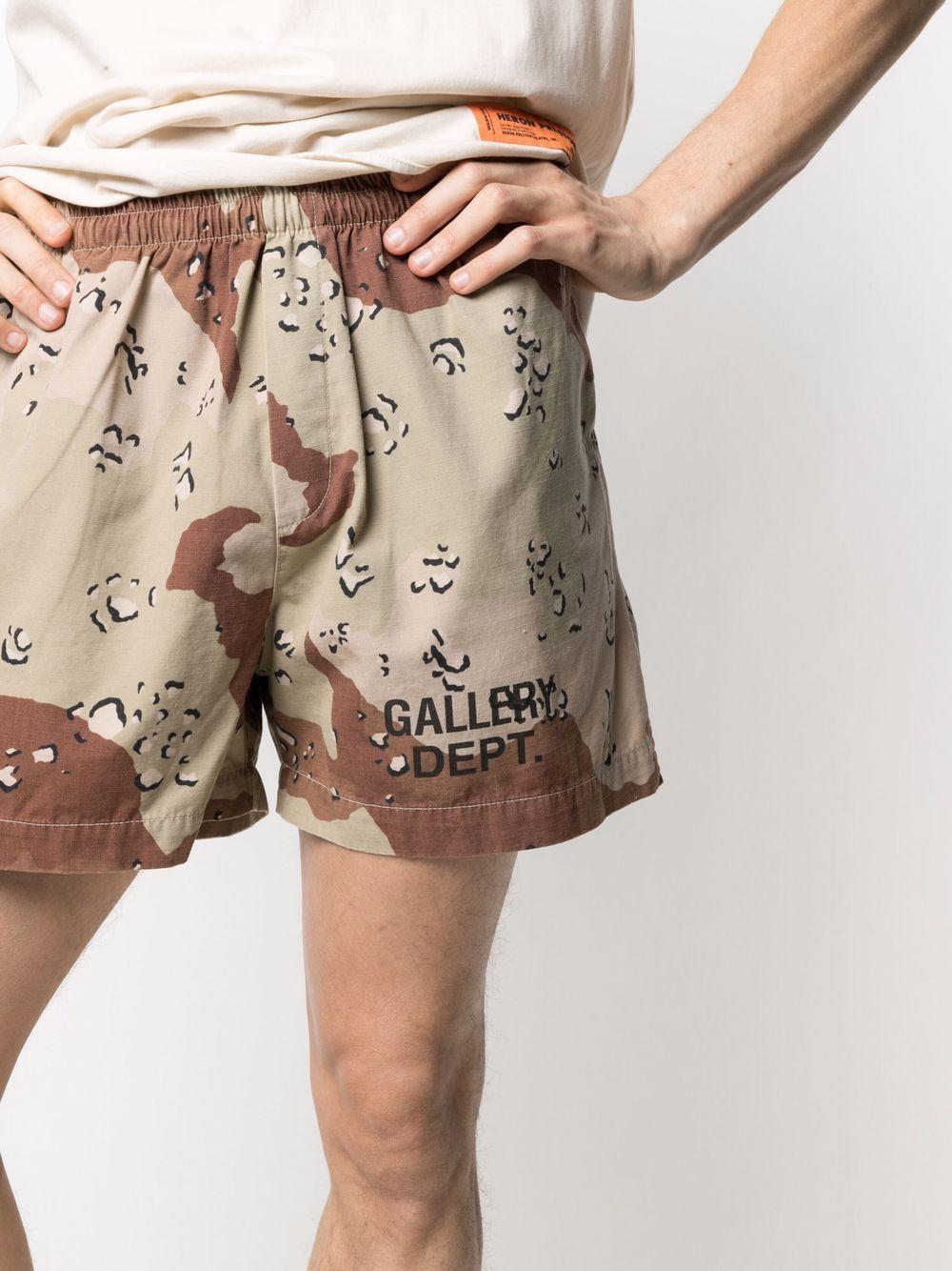 GALLERY DEPT. Chocolate Chip Zuma Track Shorts in Brown for Men | Lyst