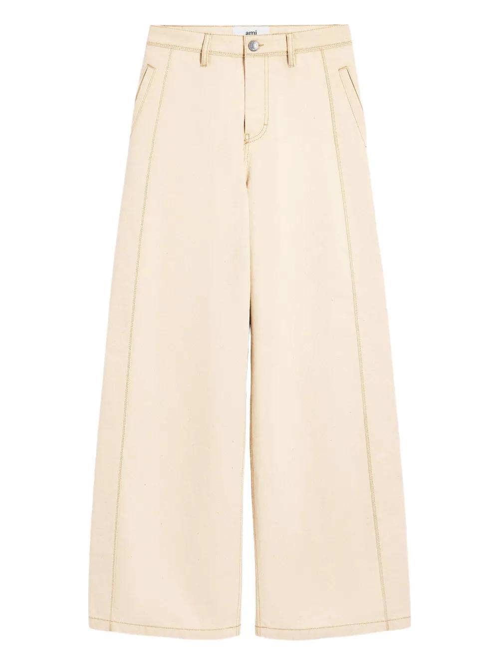 パンツ Ami Relaxed Fit Wide Leg Trousers 20240627NEIWAI74036_grande.jpg