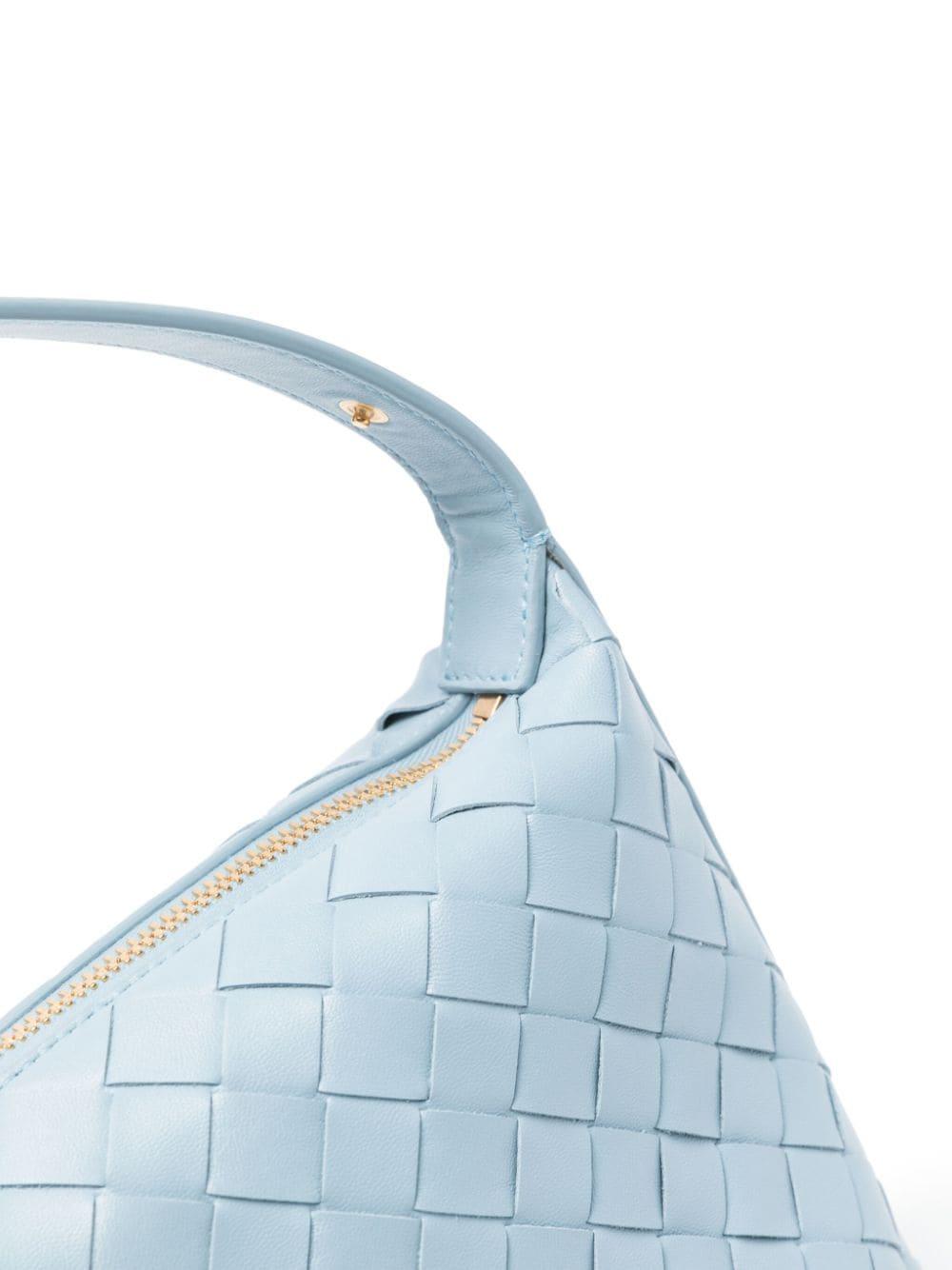 Bottega Veneta キャンディ ウォレス ショルダーバッグ ブルー