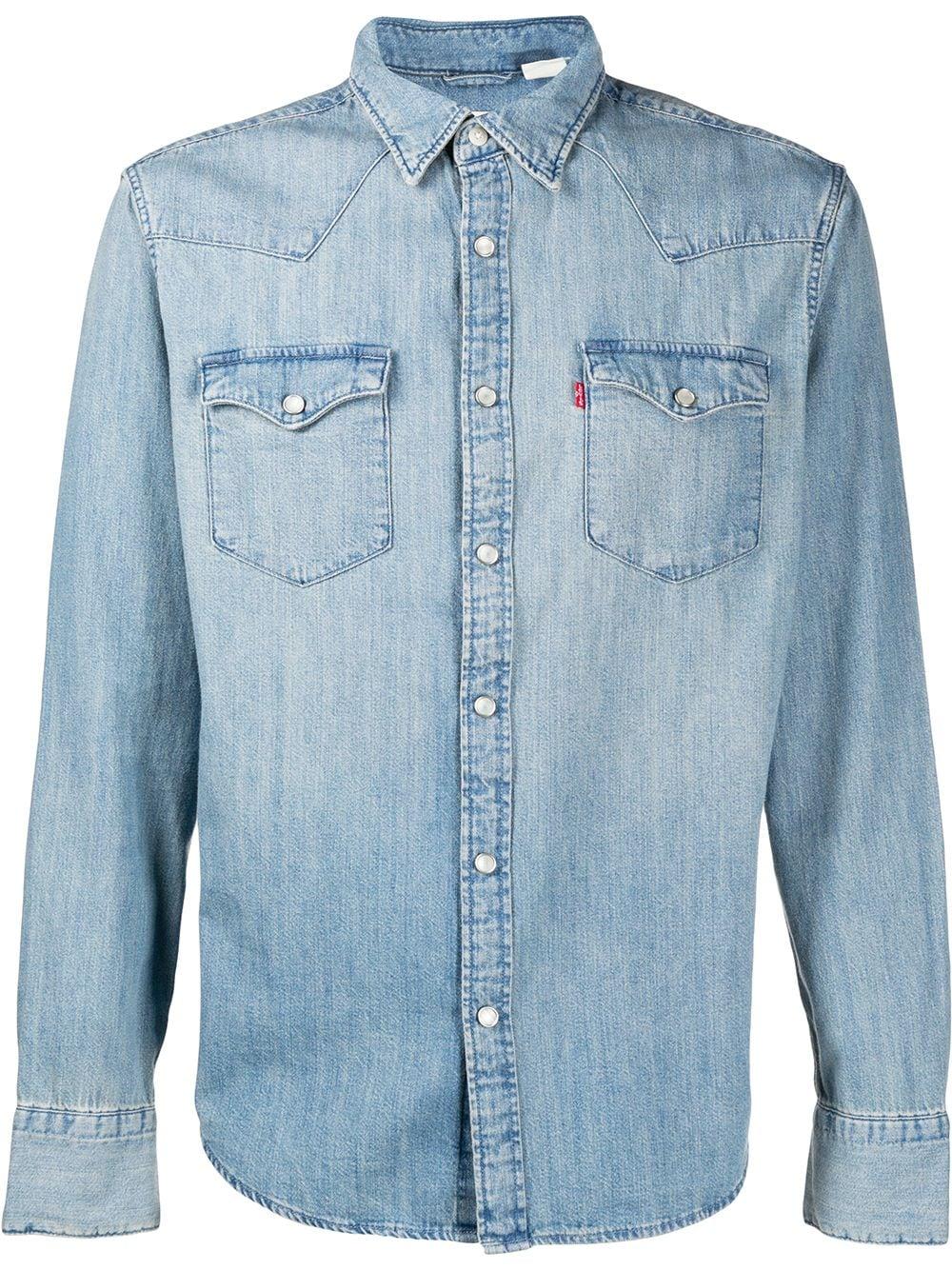 Levi's Classic Barstow Western Shirt Blue 574290001