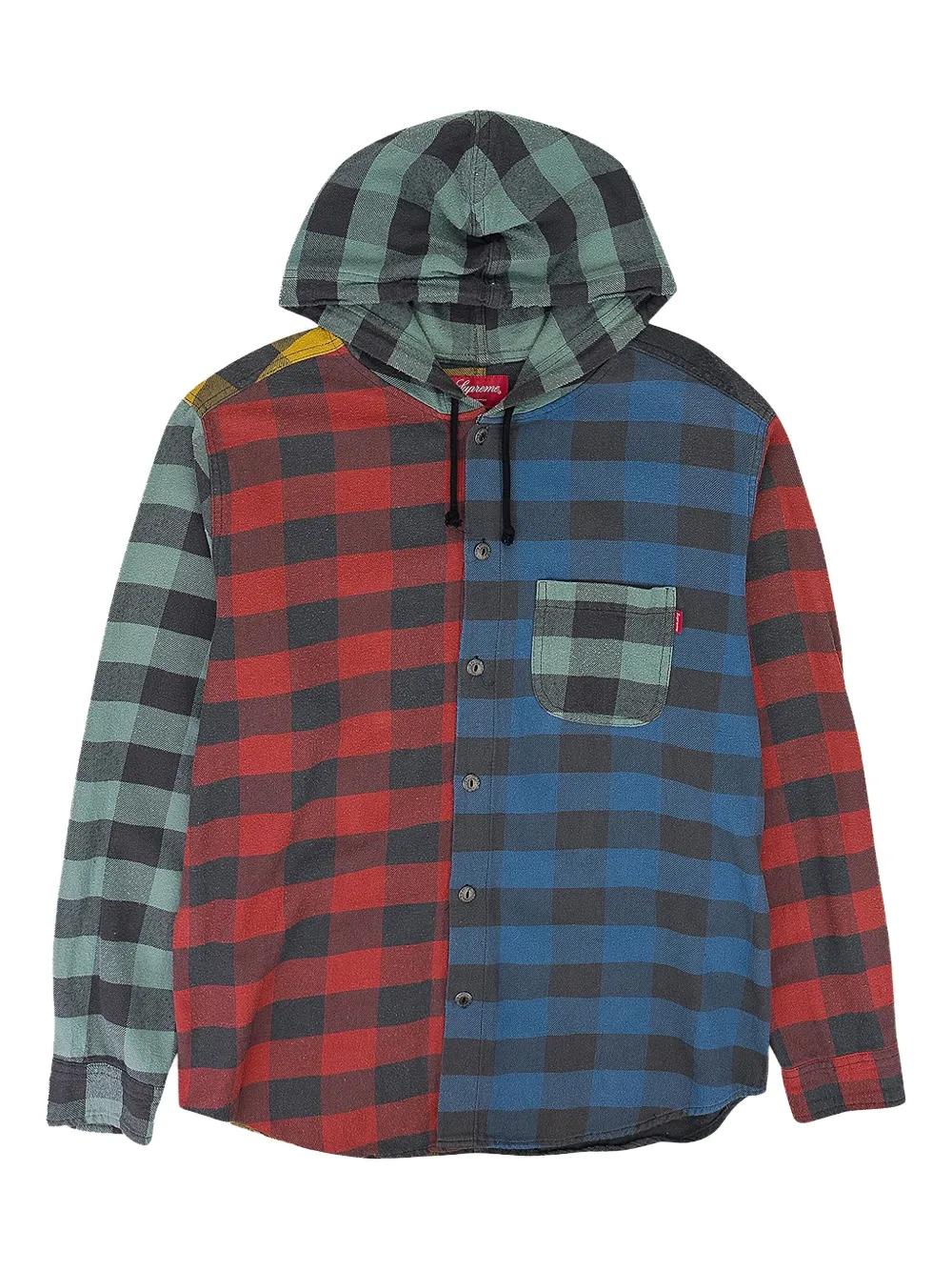 Supreme Buffalo Check Shirt Red Black M 12aw Supreme Buffalo Plaid Flannel Zip Shirt (SS16)