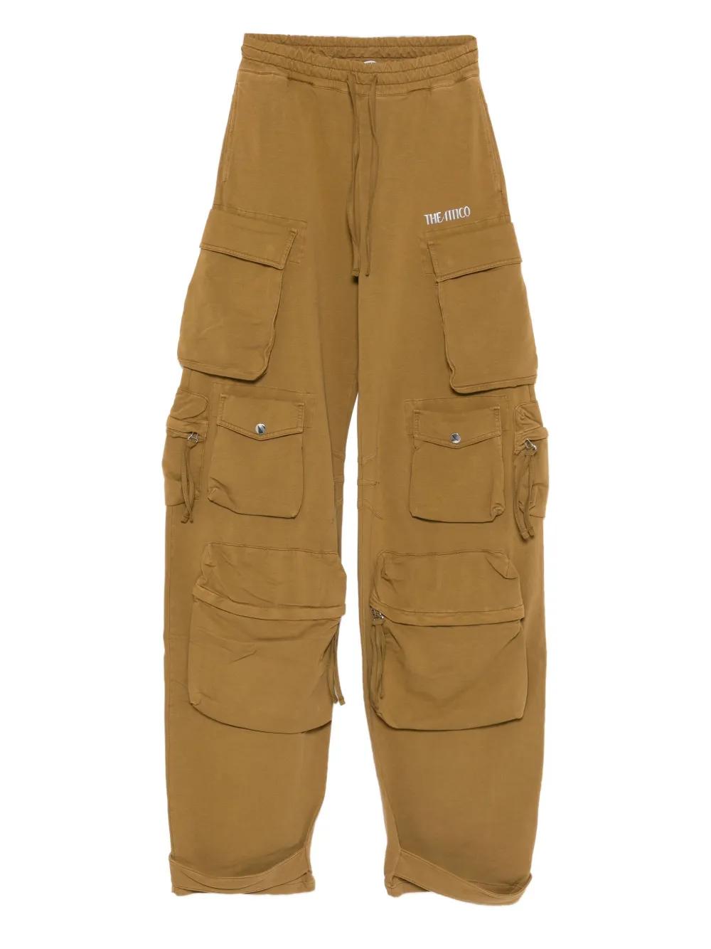パンツ THE ATTICO COTTON CARGO PANTS The Attico パターン カーゴパンツ | グリーン | FARFETCH JP
