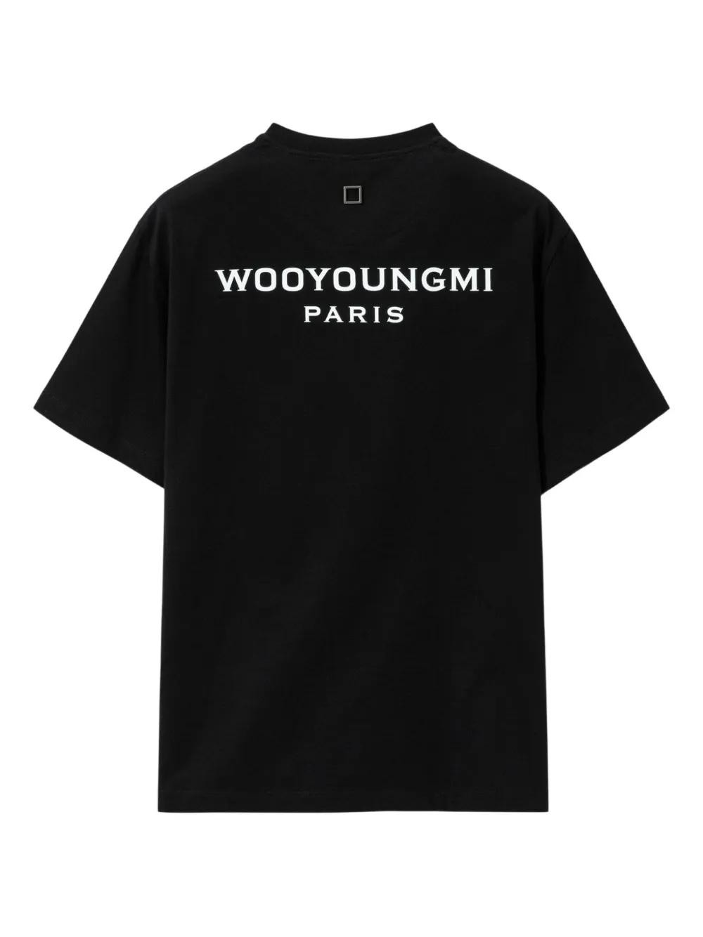 ウーヨンミーWOOYOUNGMI paris パリ ブラックTシャツ半袖夏 WOOYOUNGMI T-shirts for Men | Online Sale up to 50% off | Lyst
