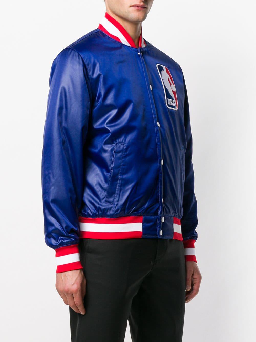 Demonteer Viskeus telescoop Nike Sb X Nba Bomber Jacket in Blue for Men | Lyst Canada