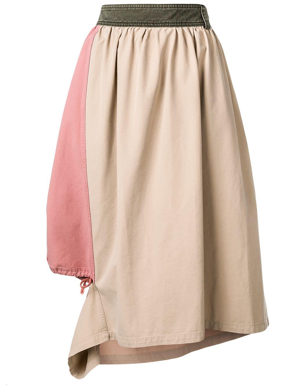 jw anderson asymmetric skirt