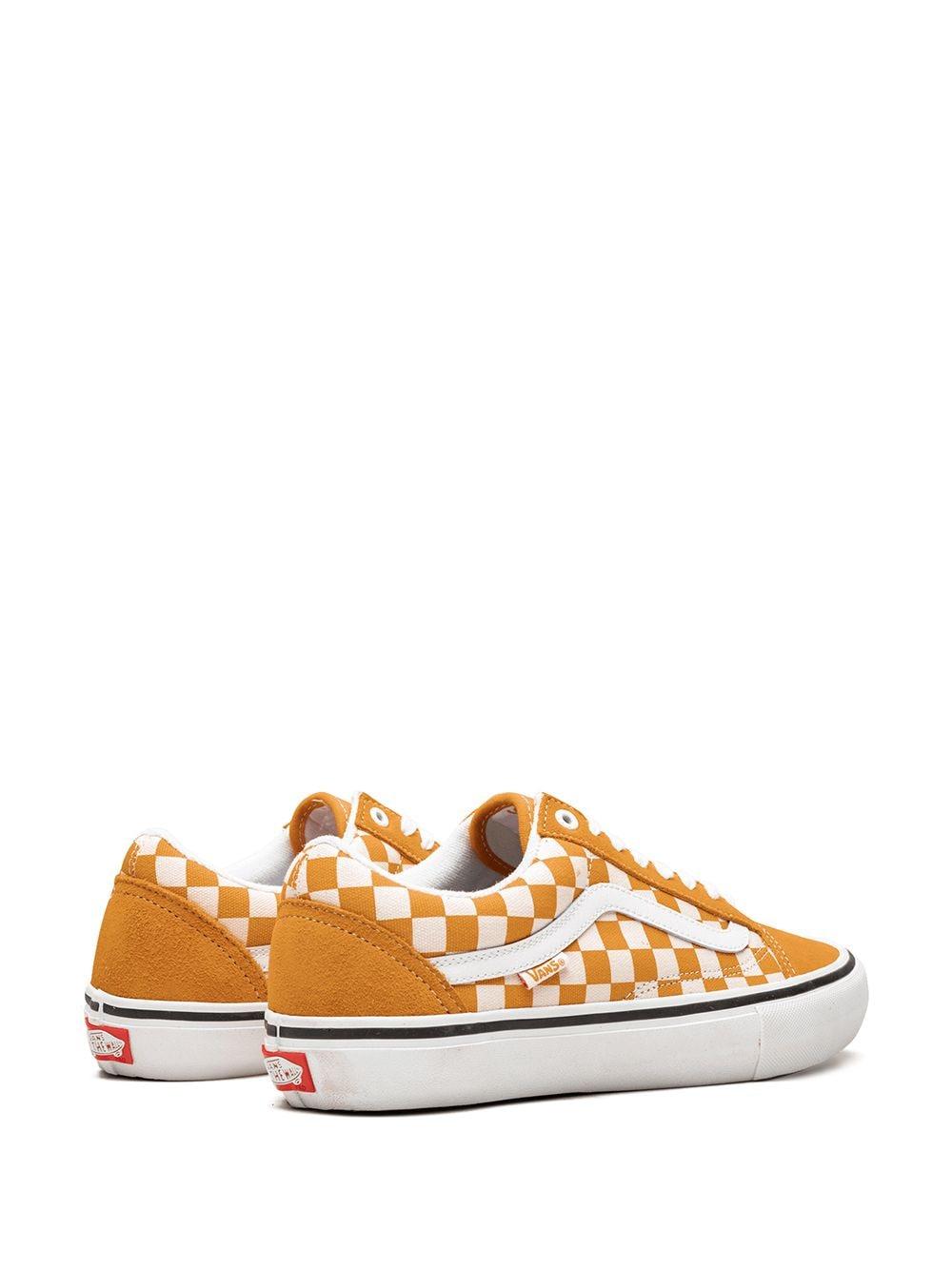 vans old skool pro orange