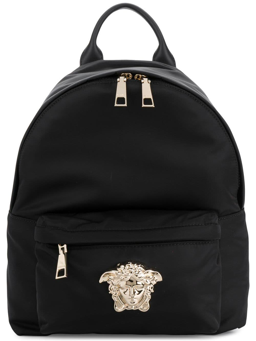 Versace Medusa Palazzo Backpack in Black Lyst
