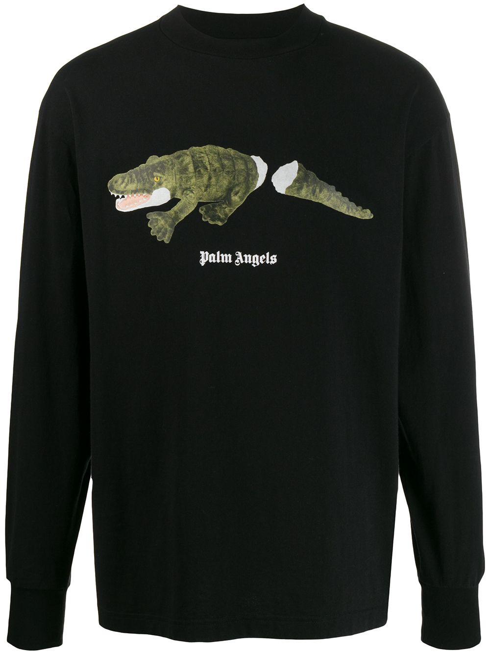 palm angels t shirt crocodile