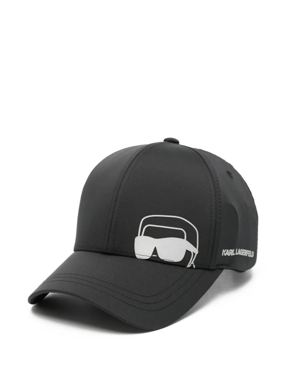Gorra blanca Karl Lagerfeld con logo icónico Barcelona - Zona eleven