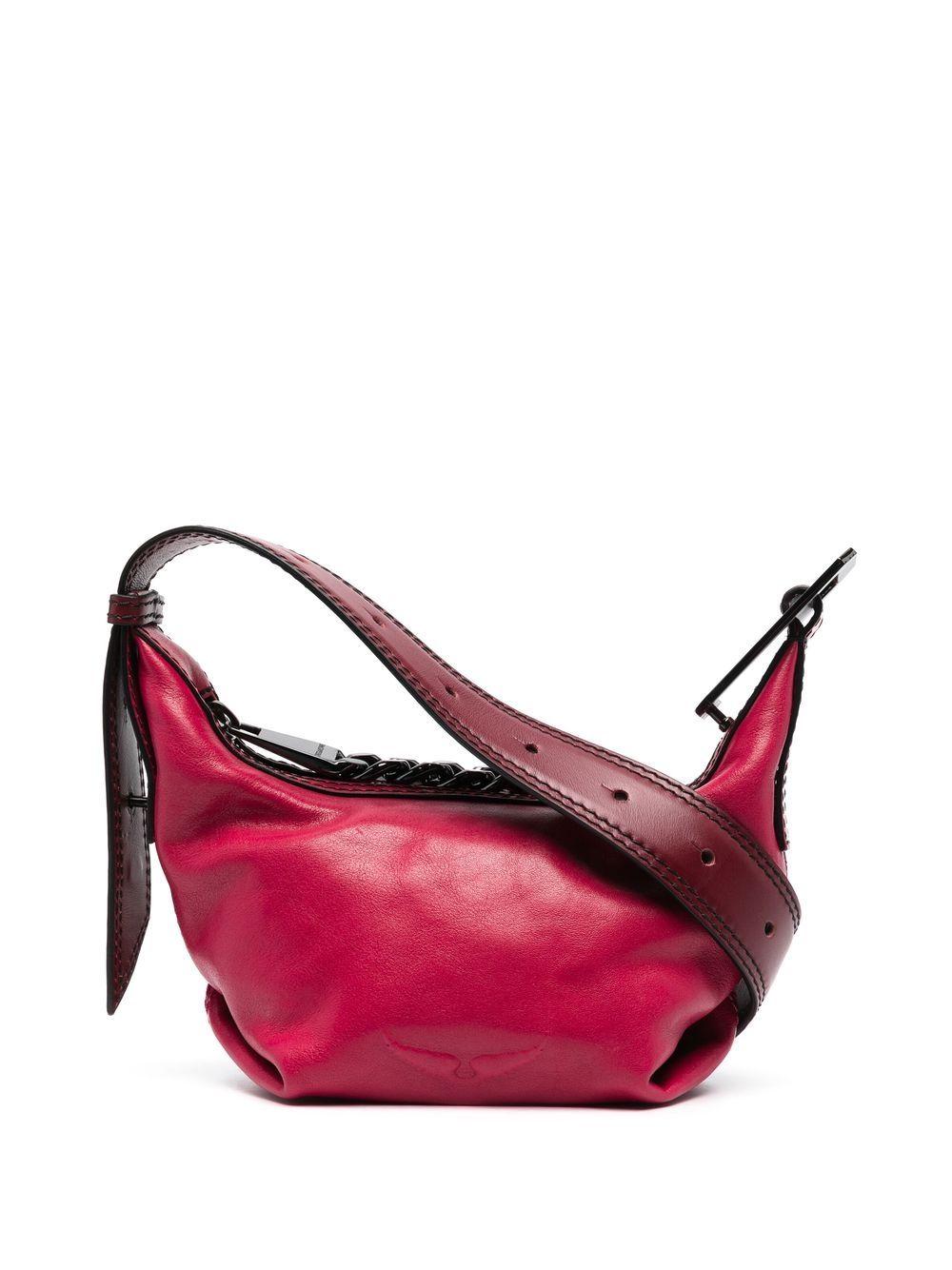 Zadig & Voltaire Leather Small Le Cecilia Shoulder Bag in Pink Lyst