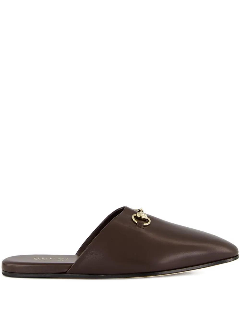オールドGUCCI スリッパタイプミュール ブラウン系 メンズ Gucci スリッパ | Lyst