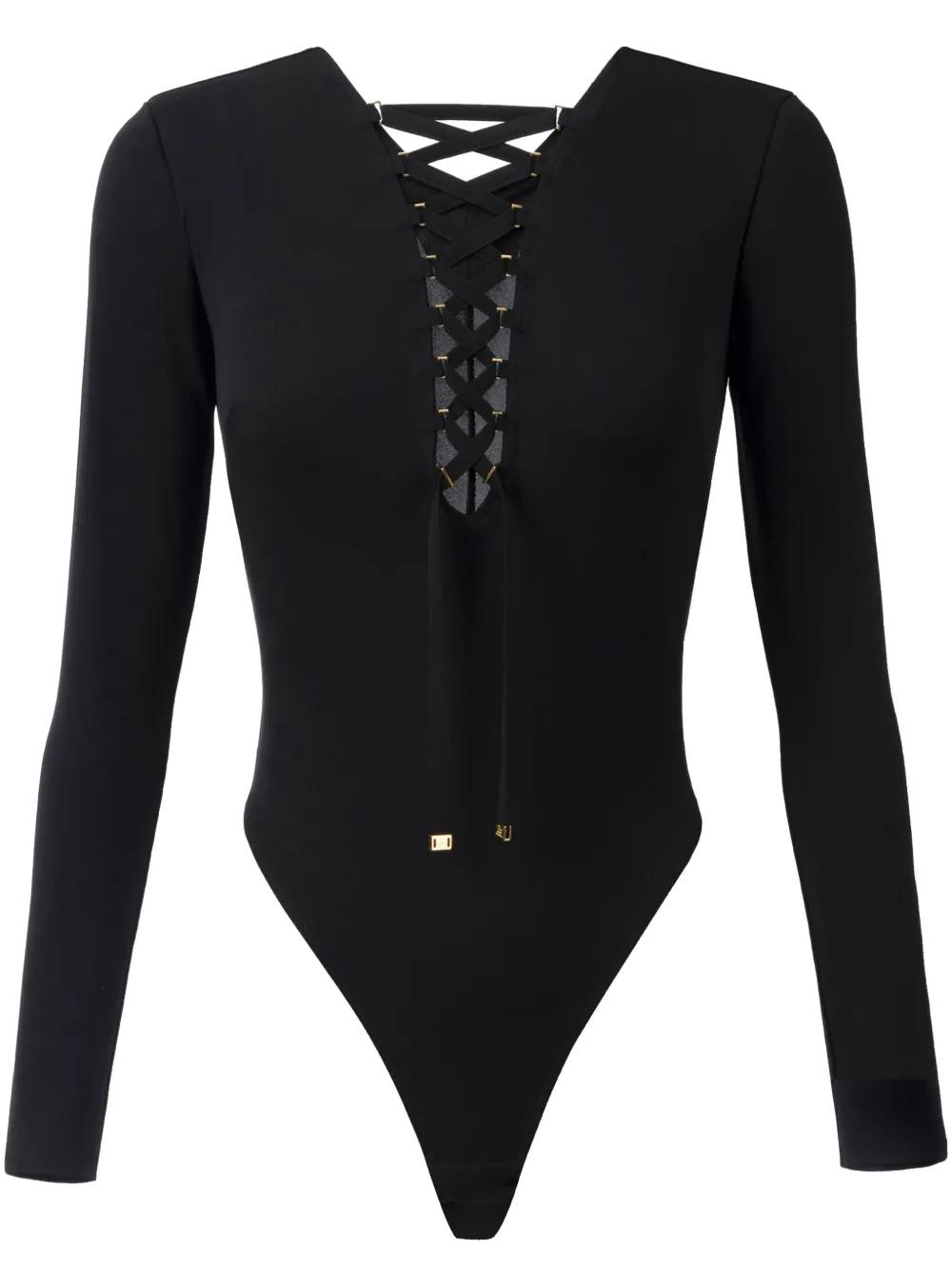 【★完売必至★】ELISABETTA FRANCHI ☆ ボディスーツ レディース Elisabetta Franchi ボディスーツ | オンライン