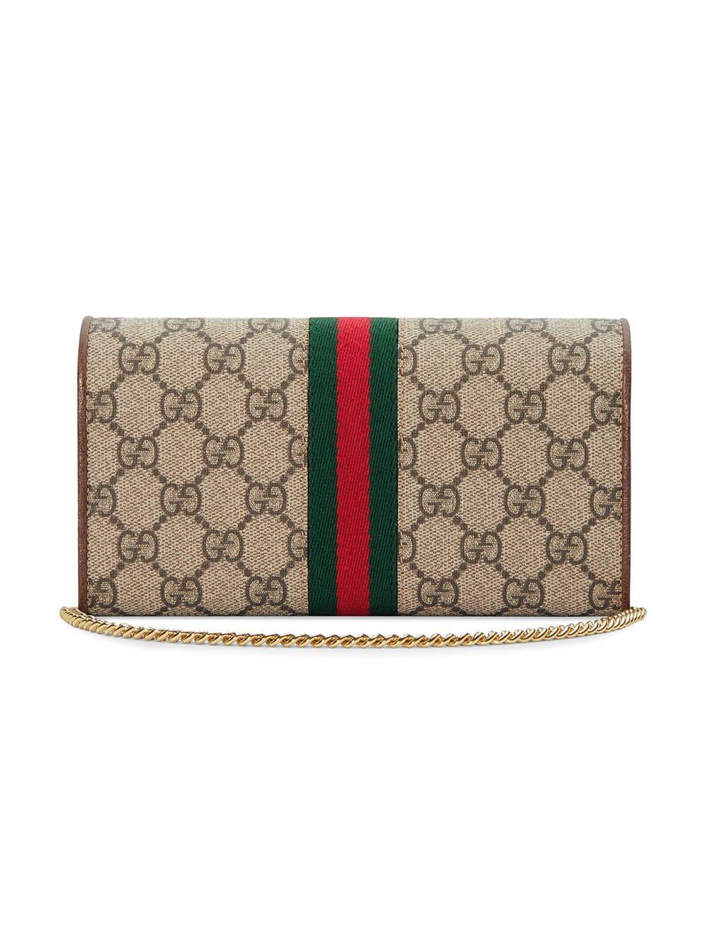 gucci ophidia wallet on chain