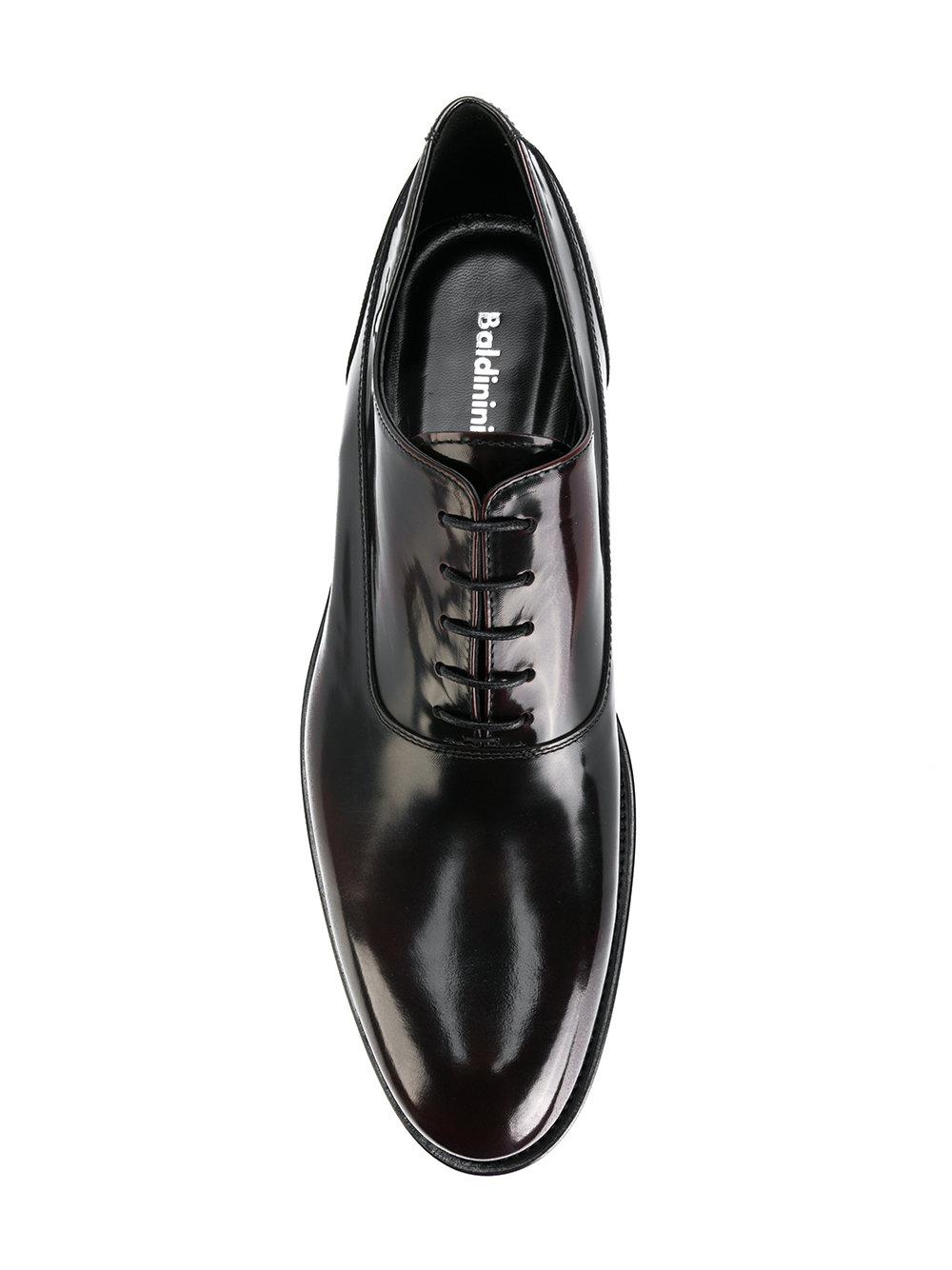 Baldinini Leather Oxford Shoes in Brown for Men Lyst