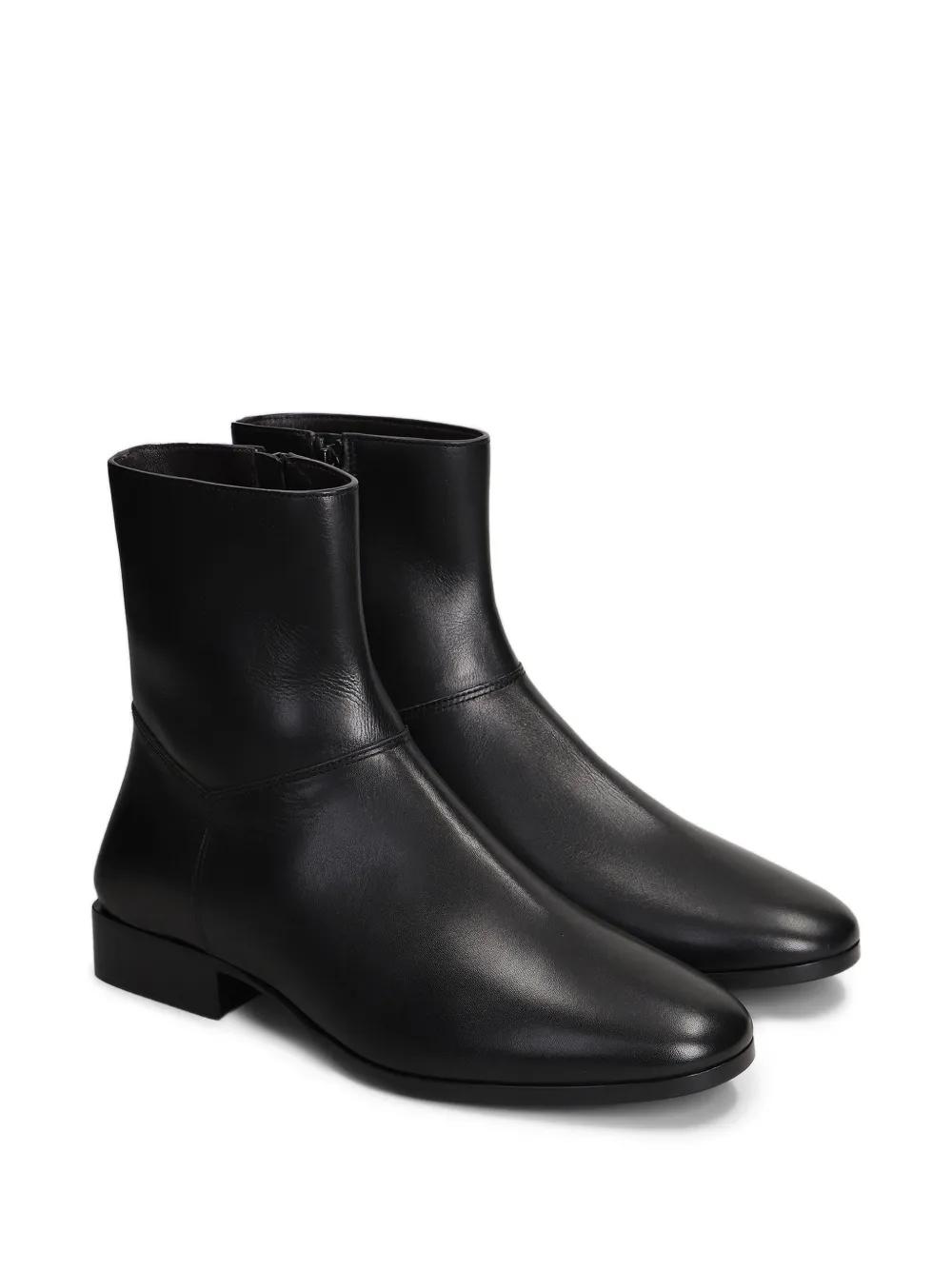 Fear Of God Bottines En Cuir À Fermeture Zippée in Black for Men