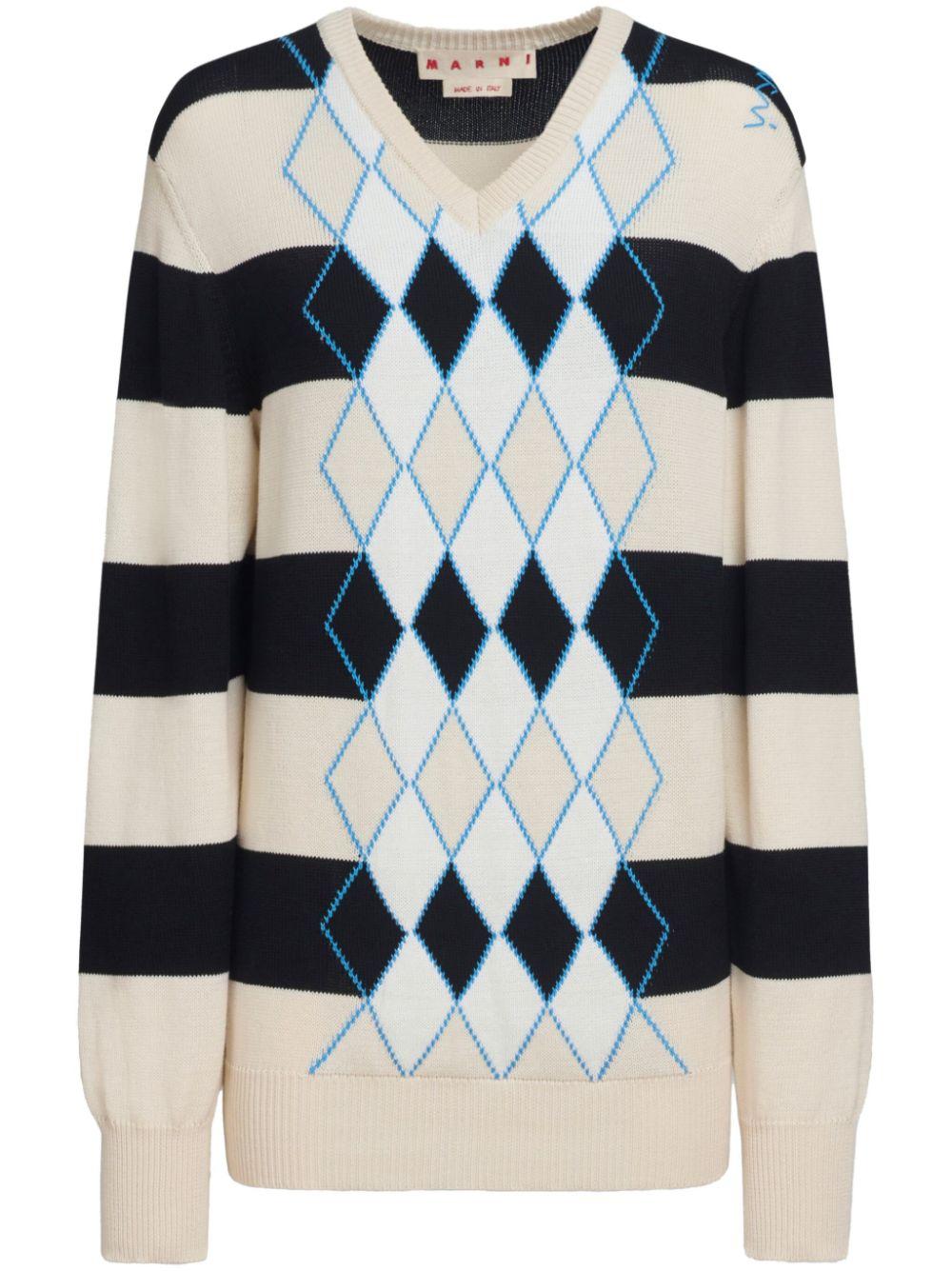 MARNI ストライプ ニット