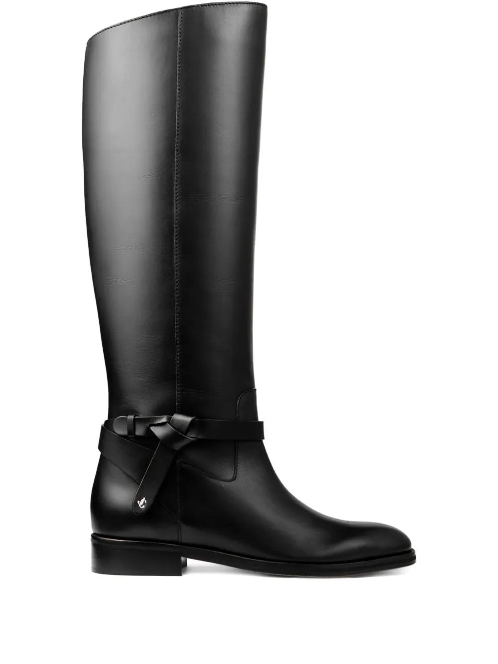 【JIMMYCHOO】 black boots （関税送料込） Jimmy Choo Men's Marlow Combat Boots - Bergdorf Goodman