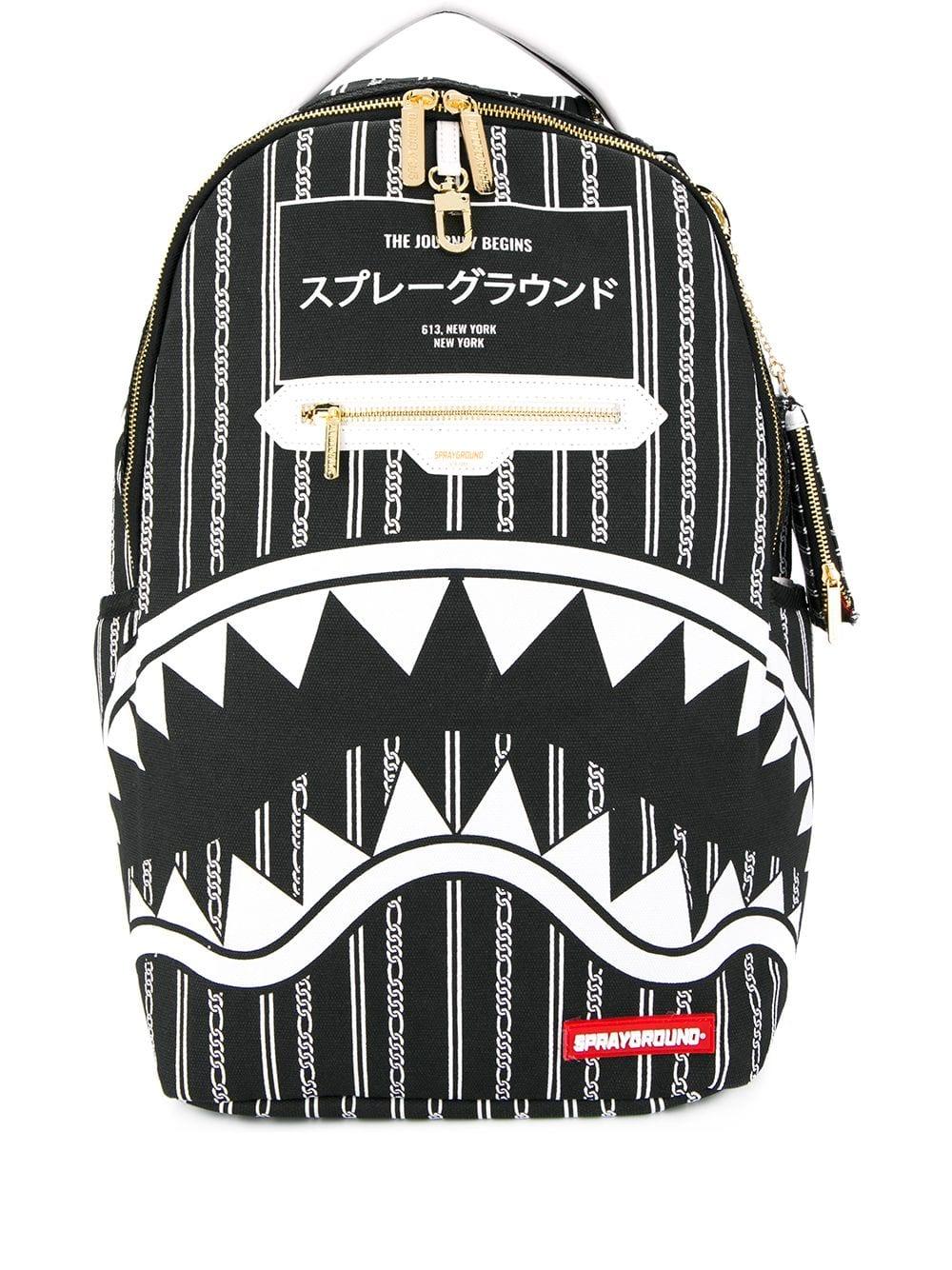 Mochila con motivo de tiburón Sprayground de Tejido sintético de color  Negro | Lyst