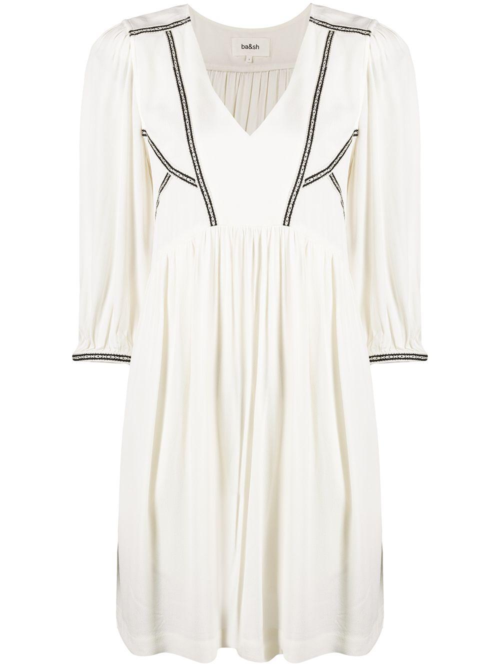 Robe Alma courte Ba&sh en coloris Blanc | Lyst