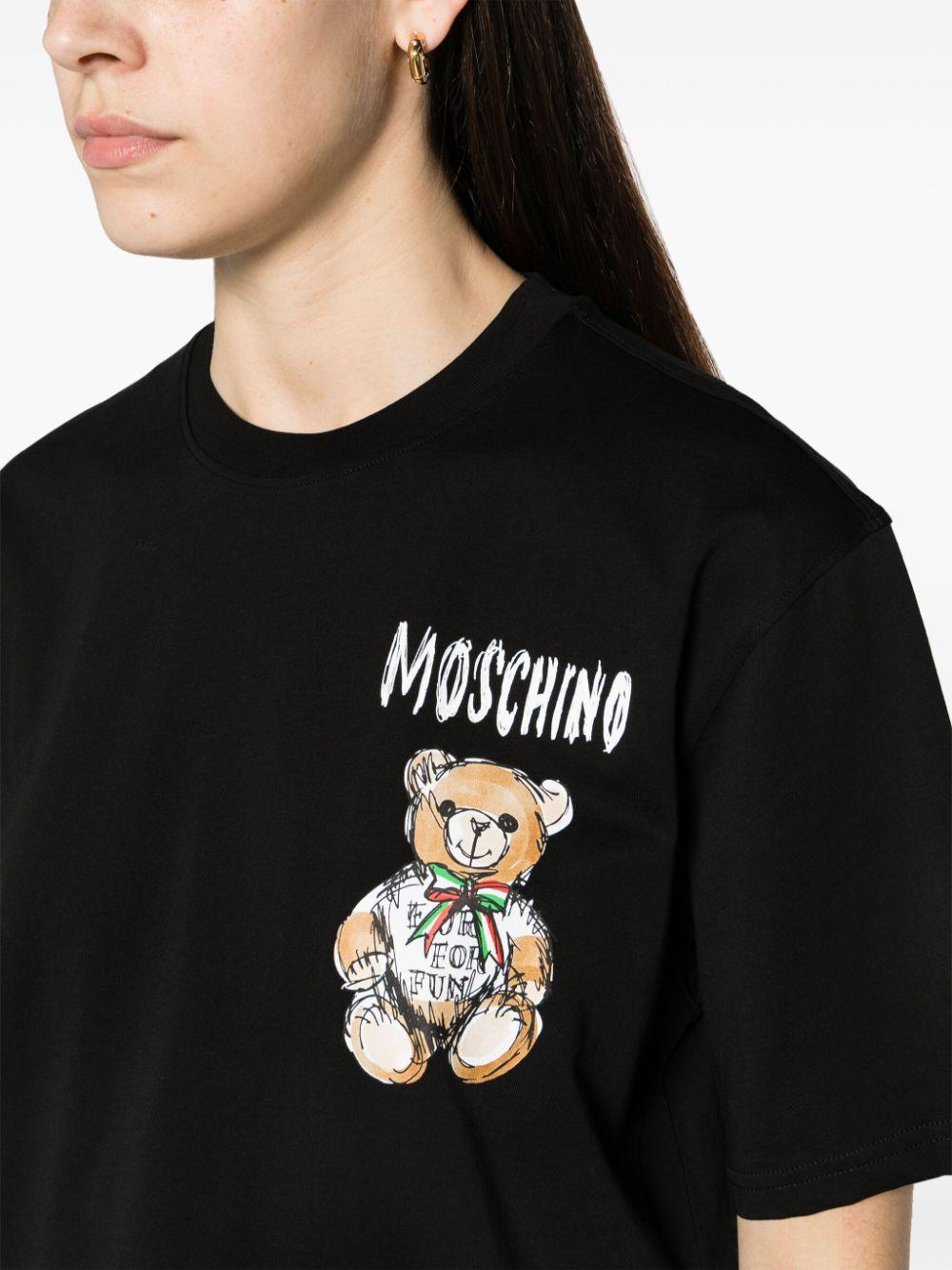 Moschino top teddy shop bear